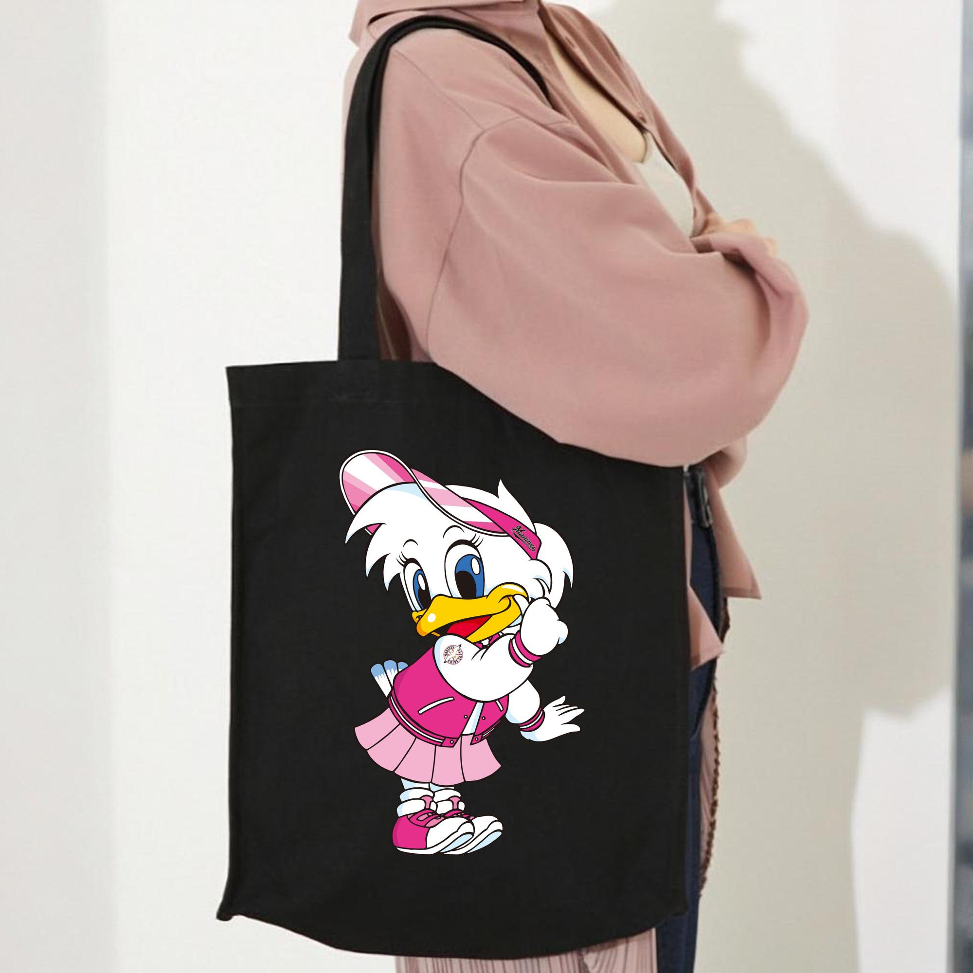 CHIBA LOTTE MARINES MASCOT RINE-CHAN Logo