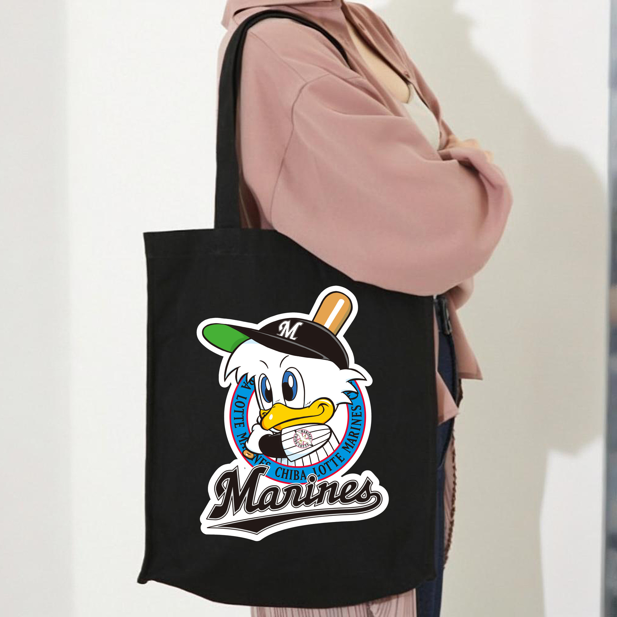 CHIBA LOTTE MARINES ORIGINAL EMBLEM Logo