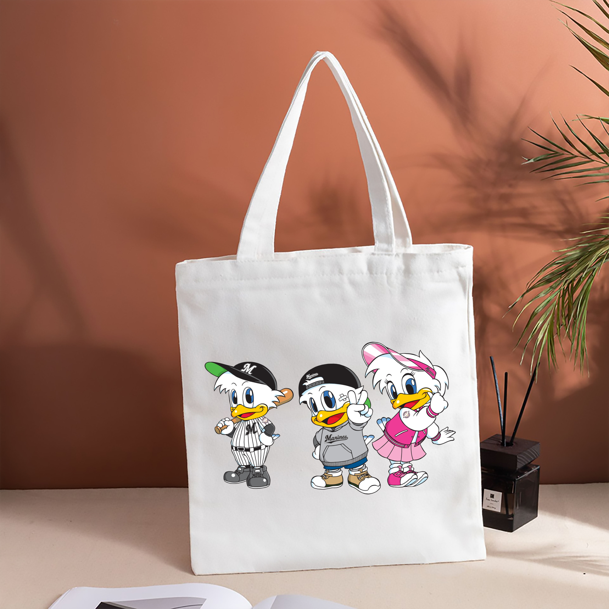 CHIBA LOTTE MARINES MAR-KUN RINE-CHAN ZU-CHAN MASCOT Logo