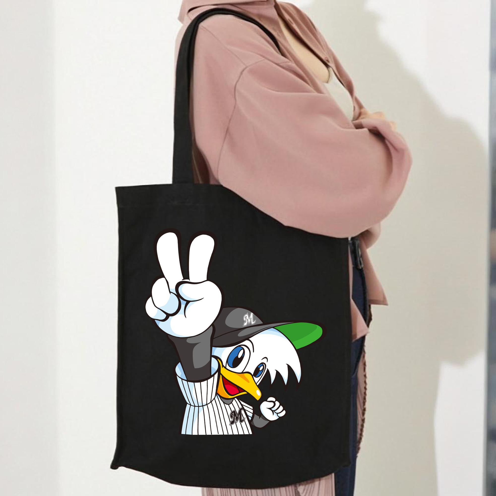 CHIBA LOTTE MARINES VICTORY MASCOT Logo