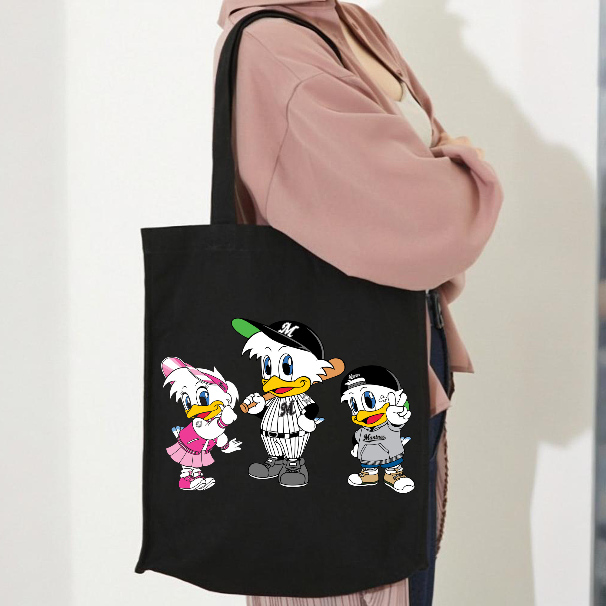 CHIBA LOTTE MARINES MASCOT MAR-KUN RINE-CHAN ZU-CHAN Logo