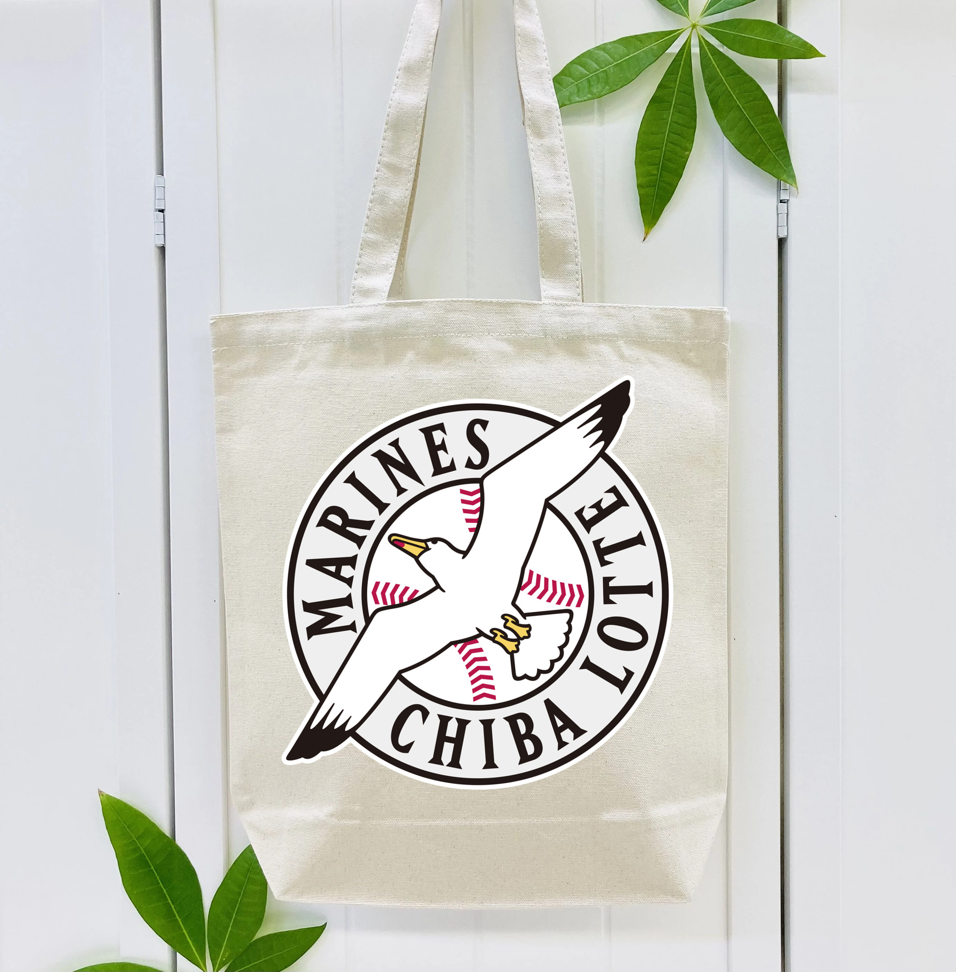 CHIBA LOTTE MARINES PRIMARY EMBLEM PRESENT BACKGROUND Logo