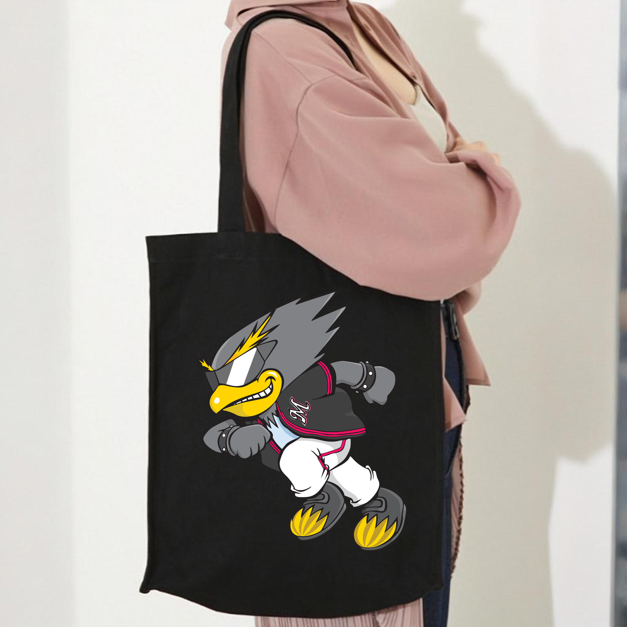 CHIBA LOTTE MARINES MASCOT COOL OLD APPLICATION RUNNING Logo 1