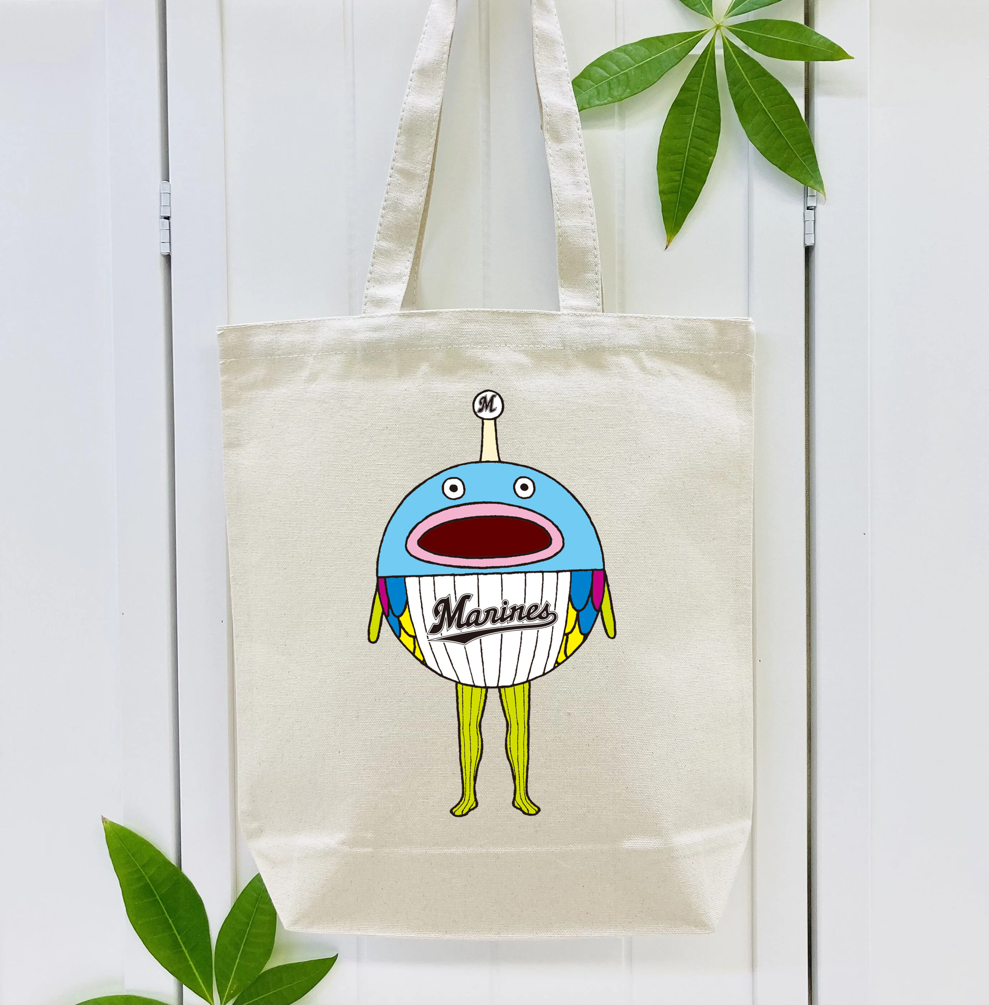 CHIBA LOTTE MARINES MASCOT NAZO NO SAKANA Logo