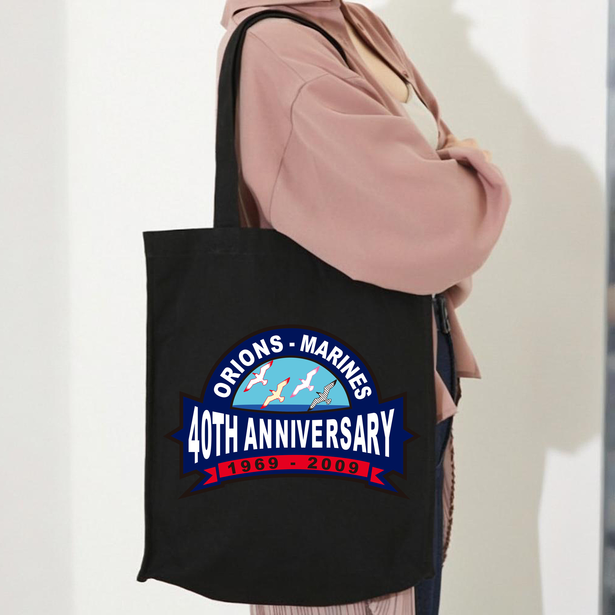 CHIBA LOTTE MARINES ORIONS MARINES 40th Anniversary Logo