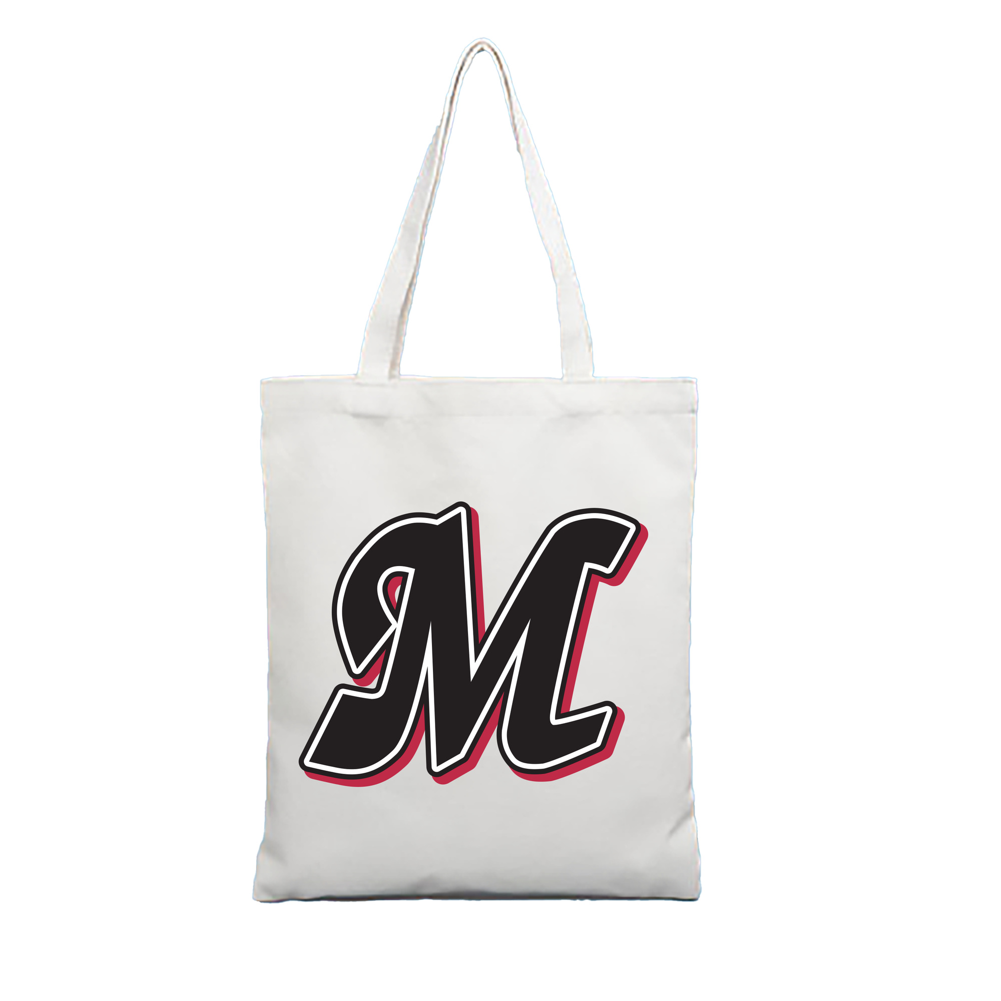 CHIBA LOTTE MARINES SYMBOL APPLICATION SAMURAI Logo - 縦型キャンバス手提げバッグ（トートバッグ） ・ キャンバス素材 ・ ショッピング用 ・ 軽量 丈夫 お手入れ簡単