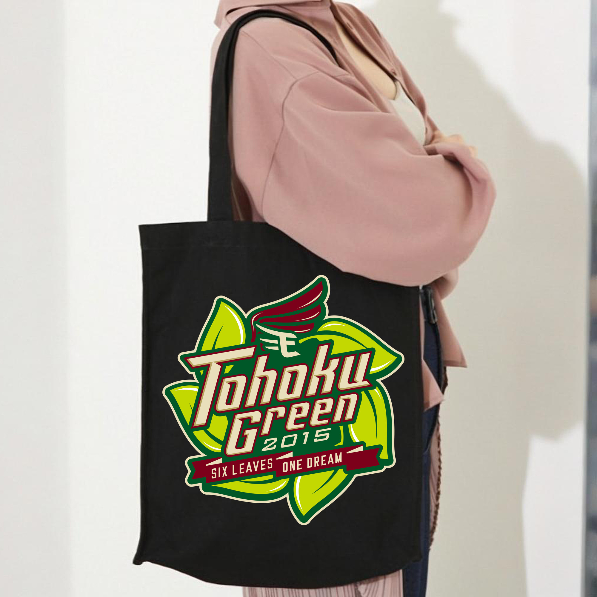 TOHOKU RAKUTEN GOLDEN EAGLES TOHOKU GREEN 2015 EMBLEM Logo