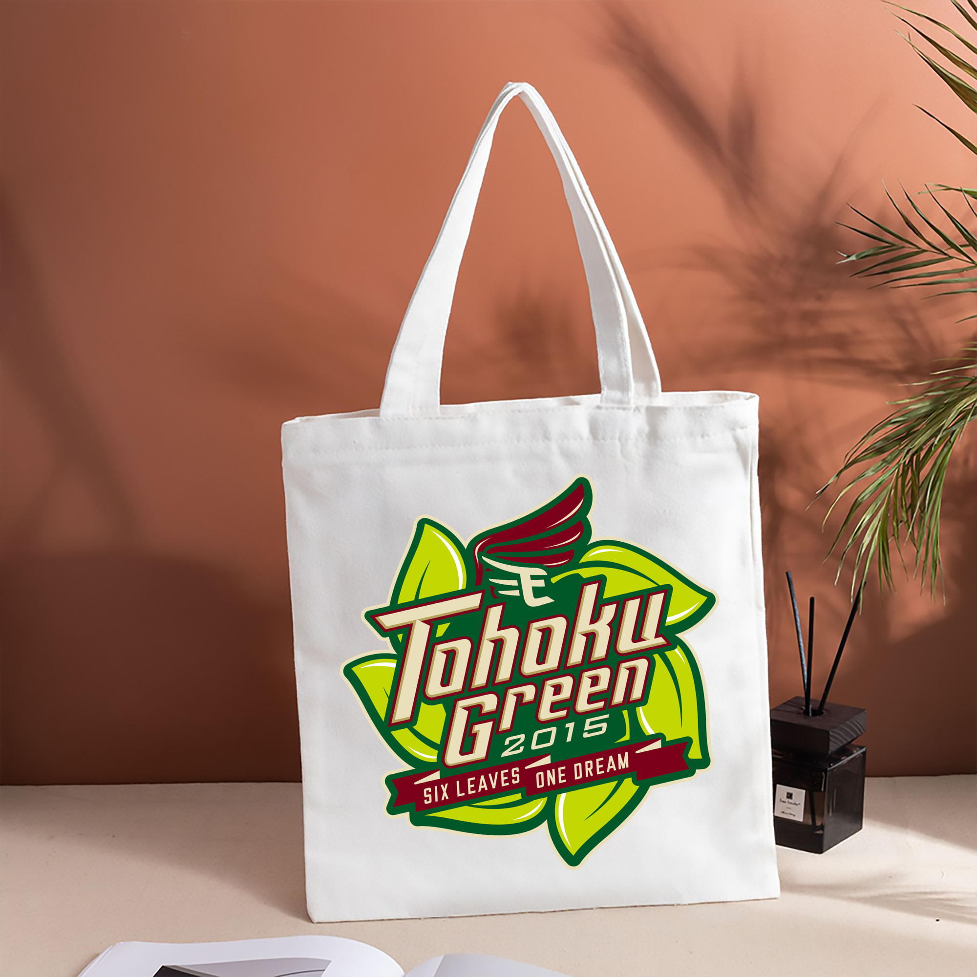 TOHOKU RAKUTEN GOLDEN EAGLES TOHOKU GREEN 2015 EMBLEM Logo