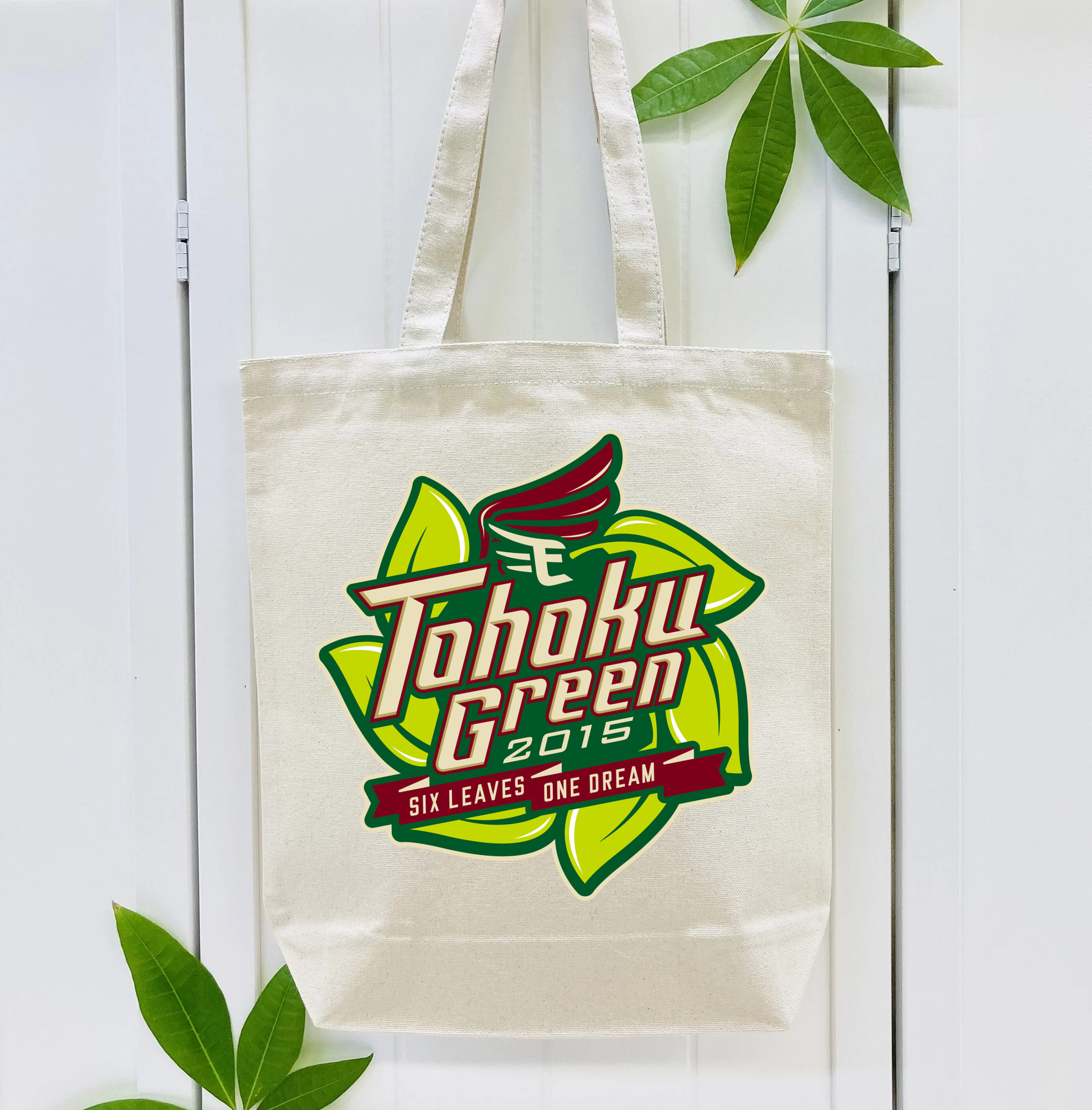 TOHOKU RAKUTEN GOLDEN EAGLES TOHOKU GREEN 2015 EMBLEM Logo