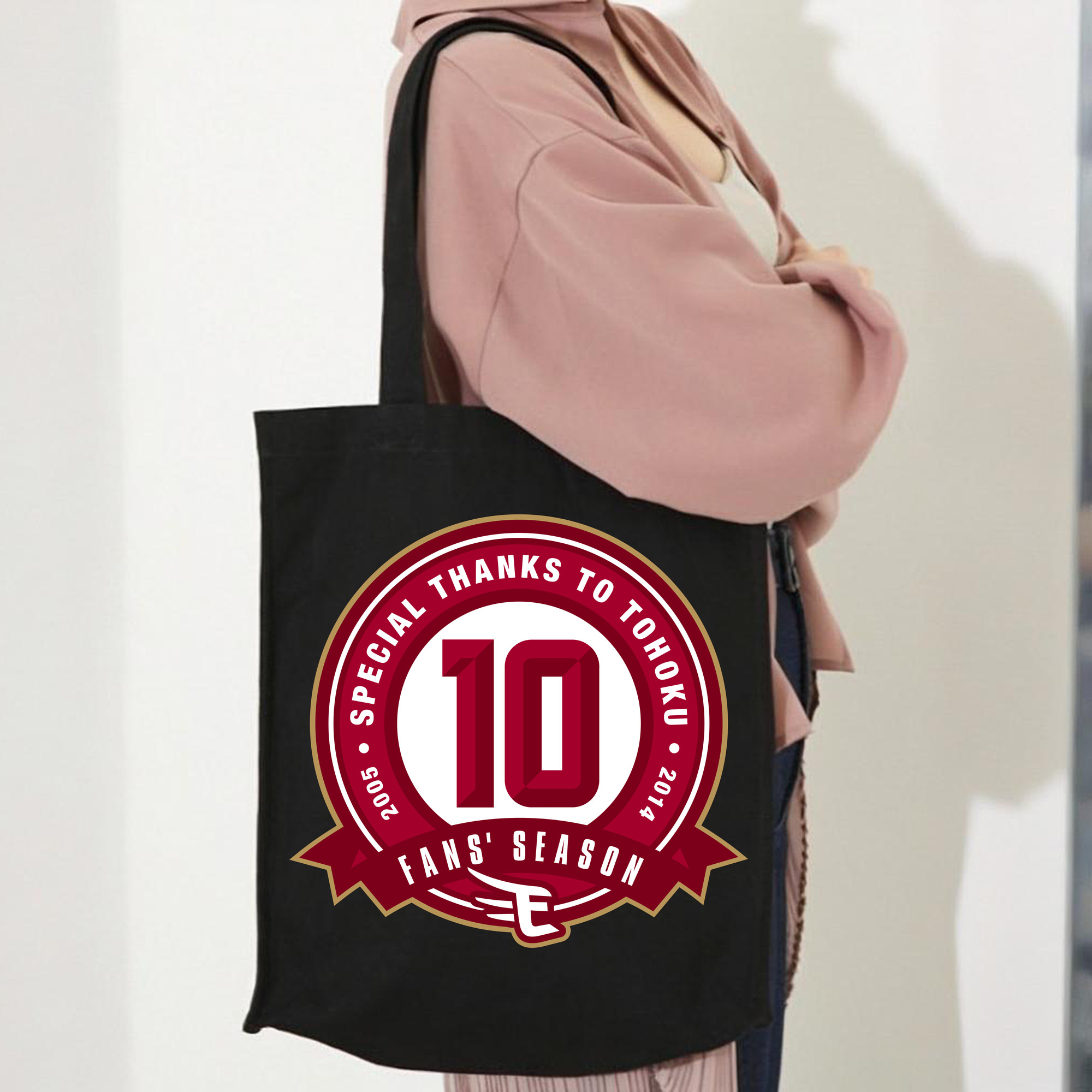TOHOKU RAKUTEN GOLDEN EAGLES 10TH ANNIVERSARY EMBLEM Logo