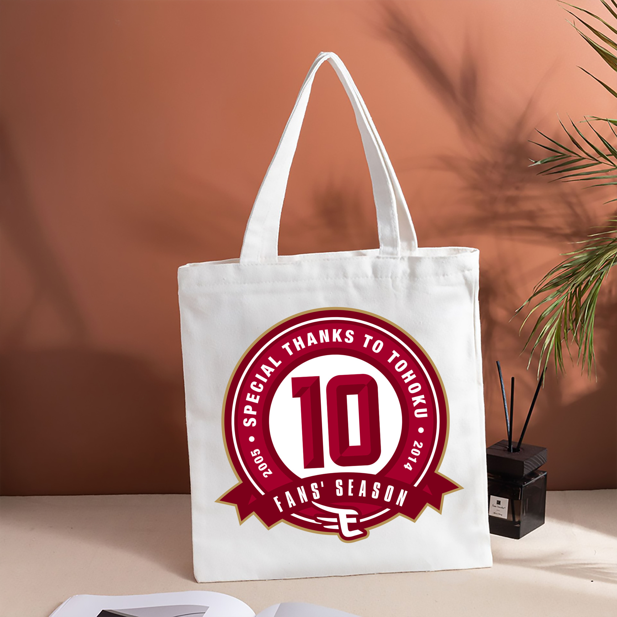 TOHOKU RAKUTEN GOLDEN EAGLES 10TH ANNIVERSARY EMBLEM Logo