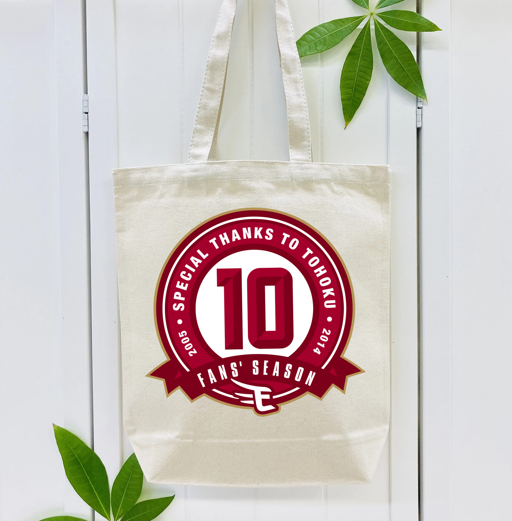 TOHOKU RAKUTEN GOLDEN EAGLES 10TH ANNIVERSARY EMBLEM Logo