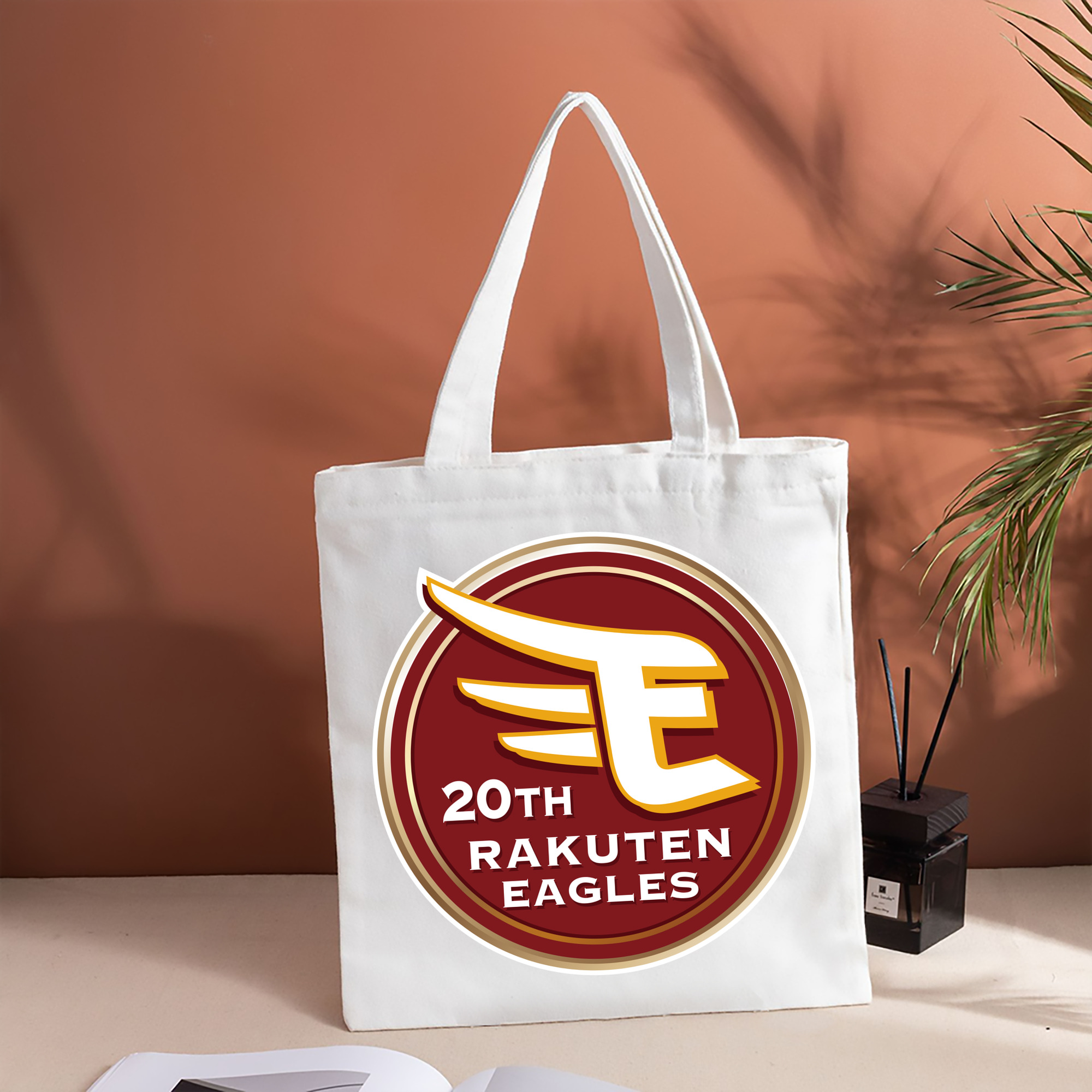 TOHOKU RAKUTEN GOLDEN EAGLES 20TH ANNIVERSARY EMBLEM Logo