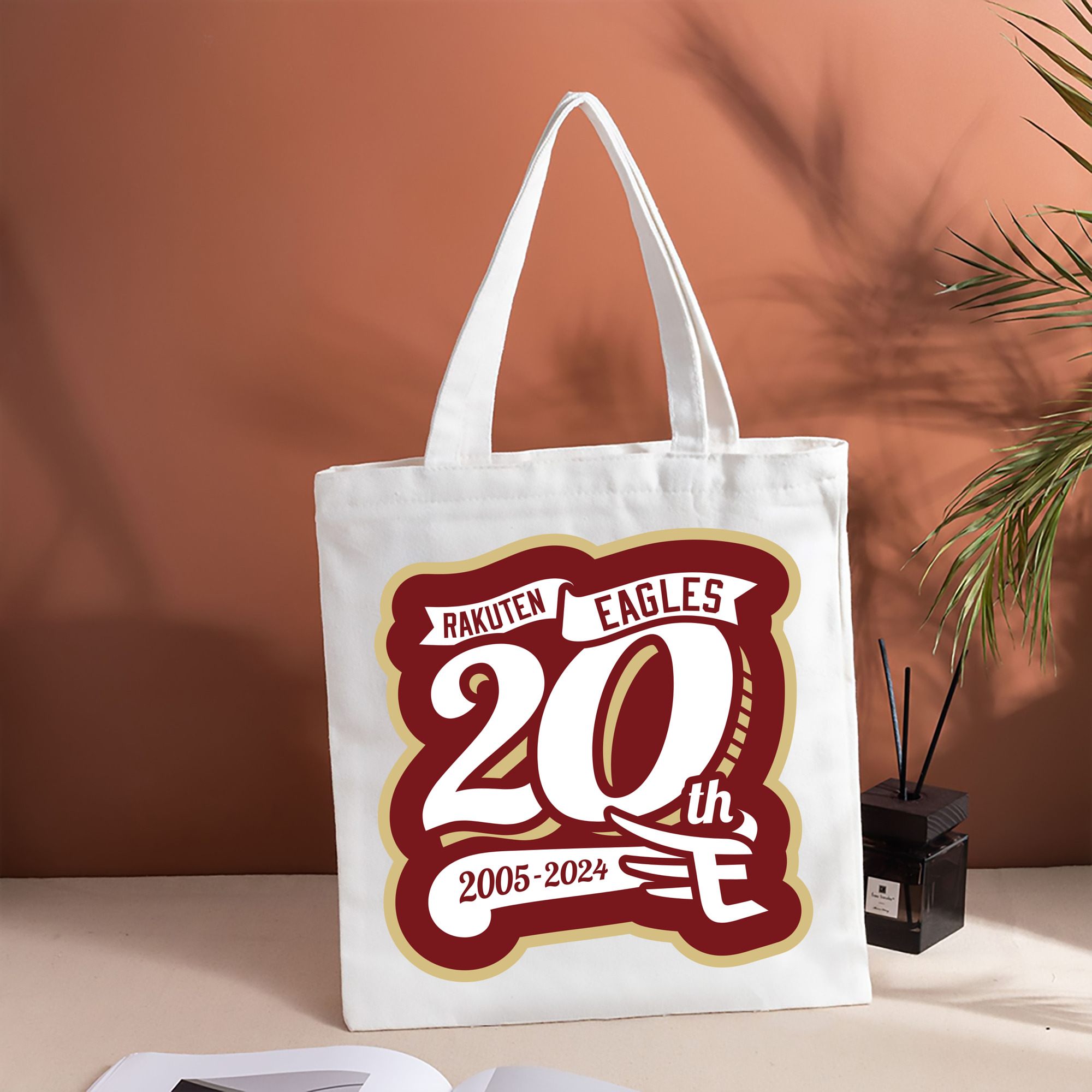 TOHOKU RAKUTEN GOLDEN EAGLES 20TH ANNIVERSARY EMBLEM ORIGINAL Logo