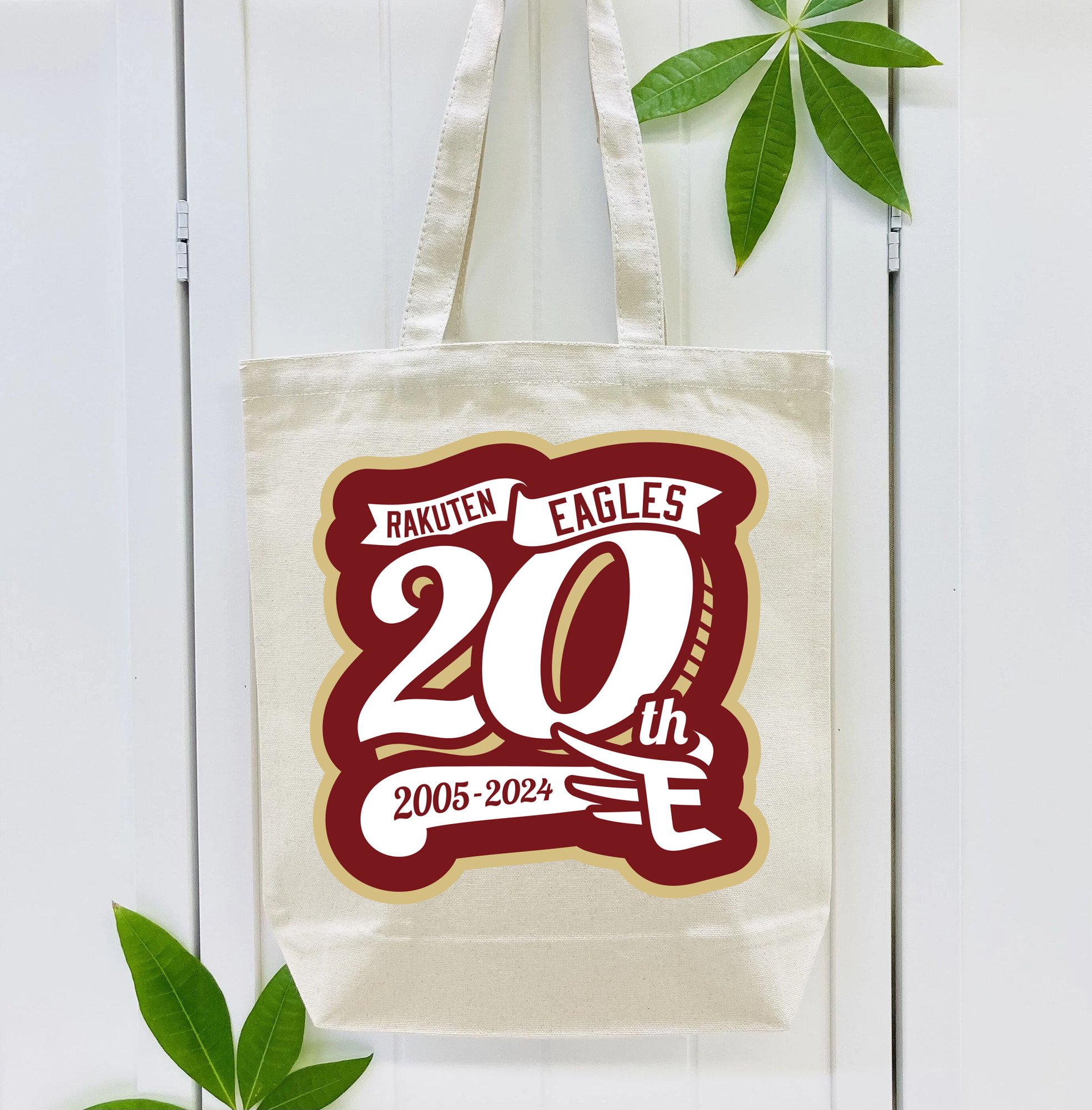 TOHOKU RAKUTEN GOLDEN EAGLES 20TH ANNIVERSARY EMBLEM ORIGINAL Logo