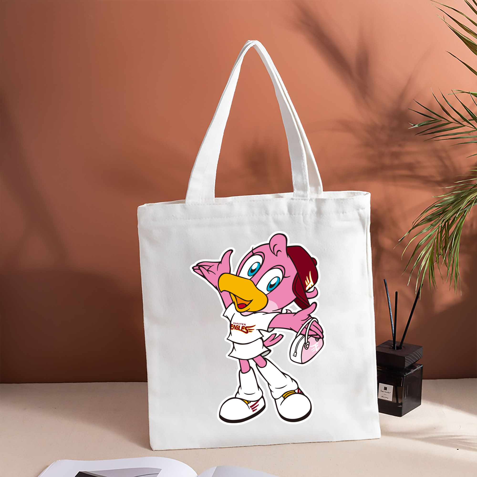 TOHOKU RAKUTEN GOLDEN EAGLES MASCOT CLUTCHENA APPLICATION Logo