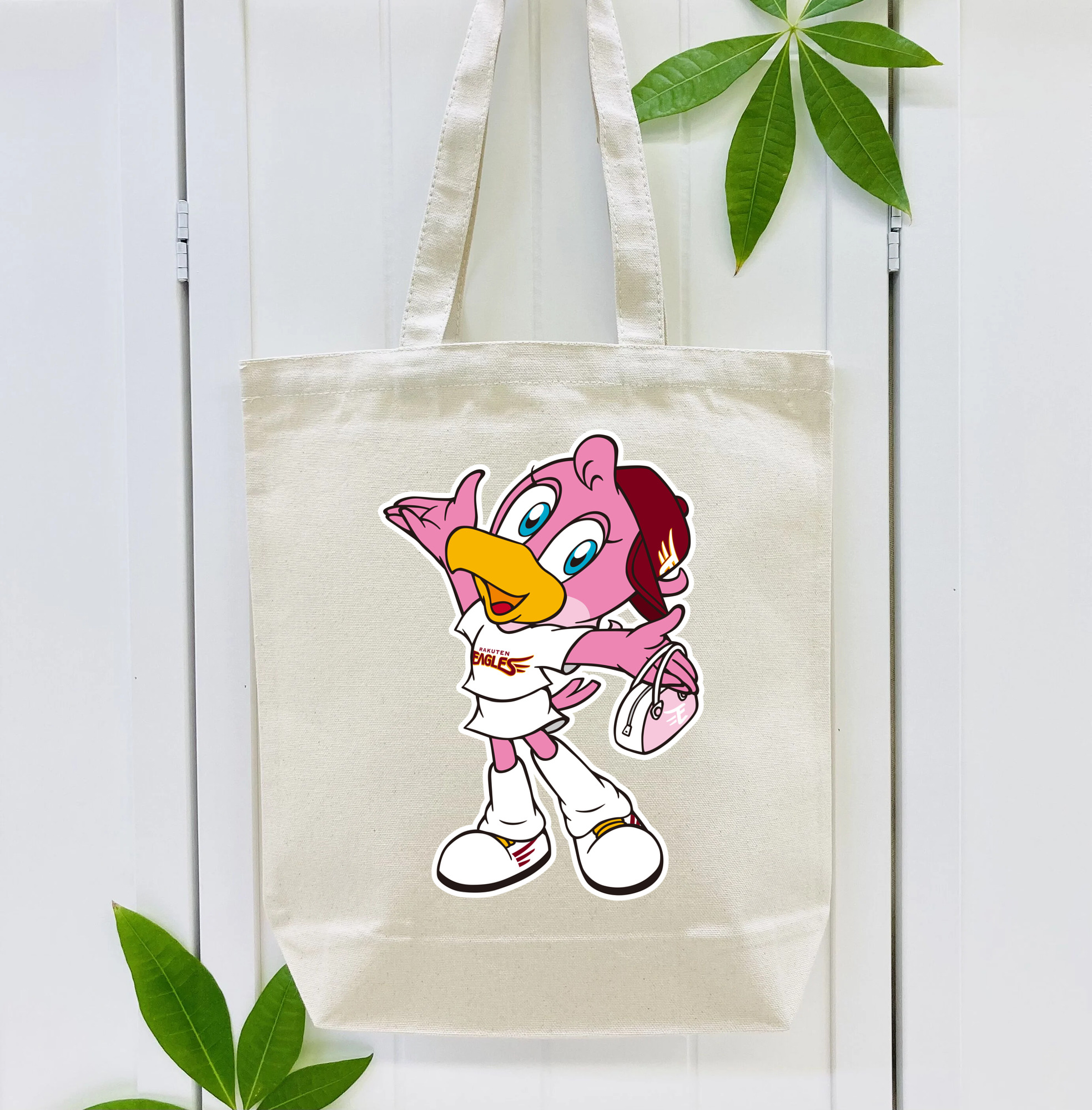 TOHOKU RAKUTEN GOLDEN EAGLES MASCOT CLUTCHENA APPLICATION Logo