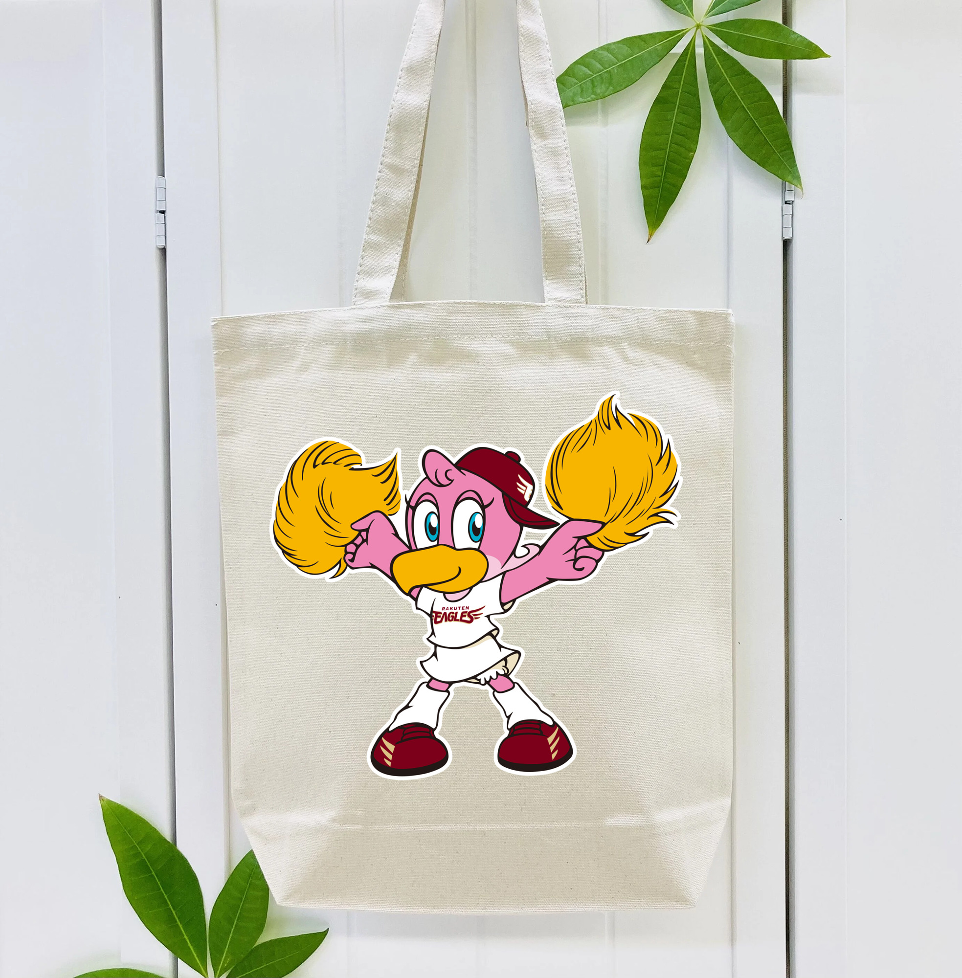 TOHOKU RAKUTEN GOLDEN EAGLES MASCOT CLUTCHENA 2020 UNIFORM ORIGINAL APPLICATION BACKGROUND Logo