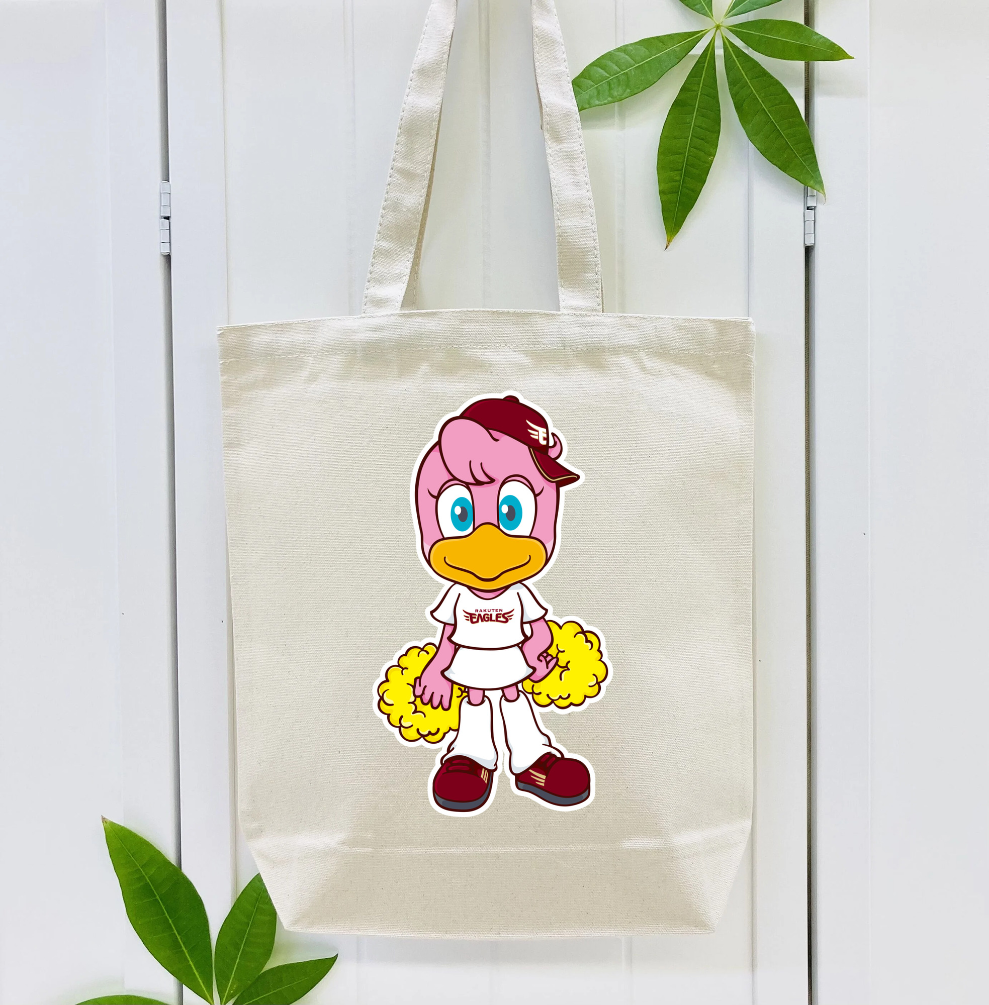 TOHOKU RAKUTEN GOLDEN EAGLES MASCOT CLUTCHENA 2024 ORIGINAL Logo