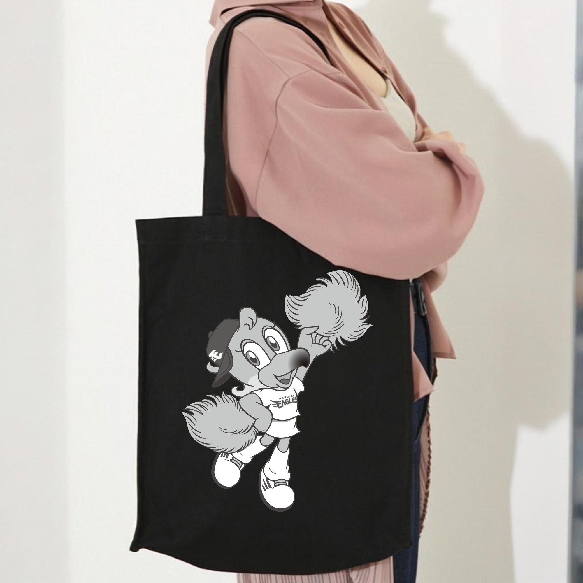 TOHOKU RAKUTEN GOLDEN EAGLES MASCOT CLUTCHENA OLD ORIGINAL Logo