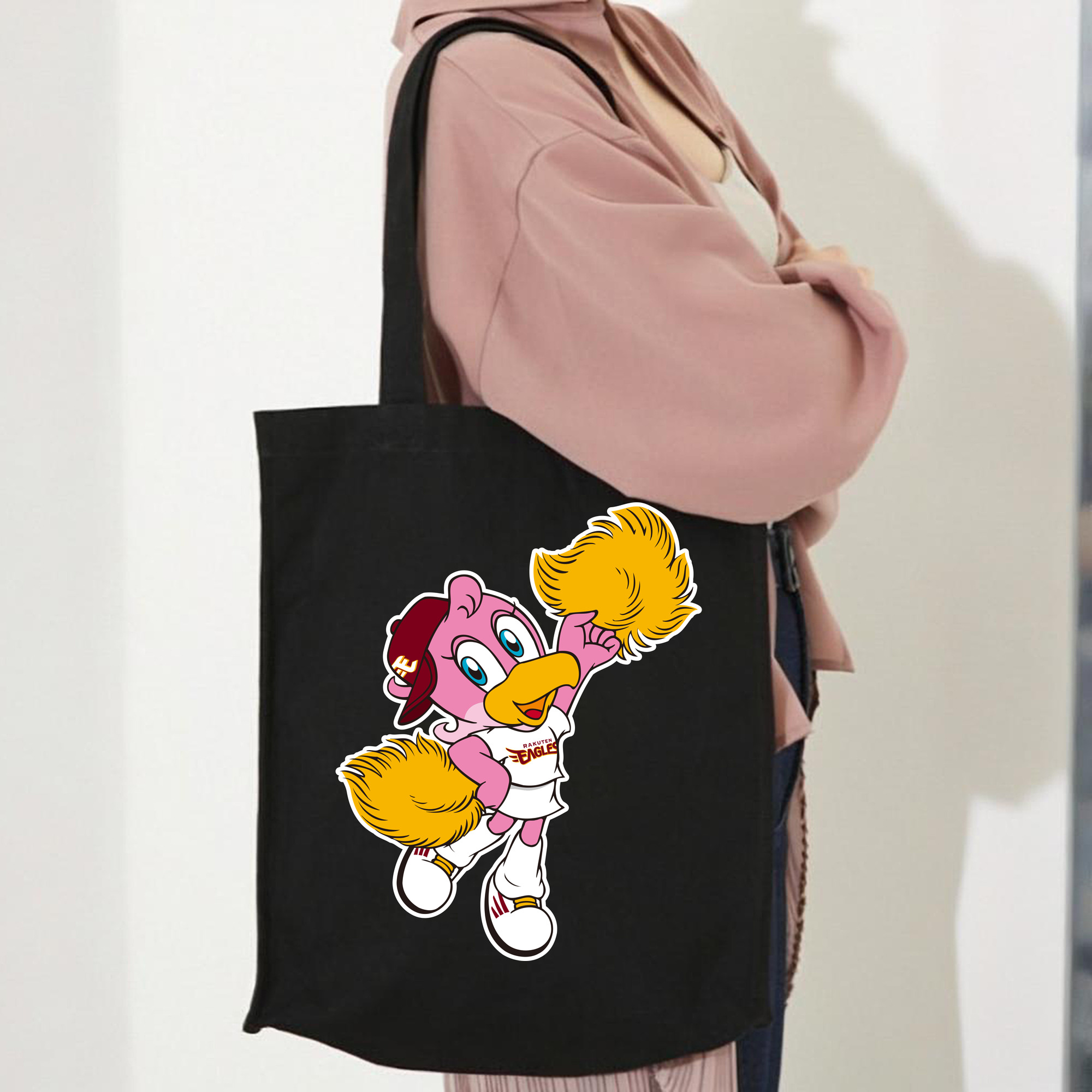 TOHOKU RAKUTEN GOLDEN EAGLES MASCOT CLUTCHENA Logo