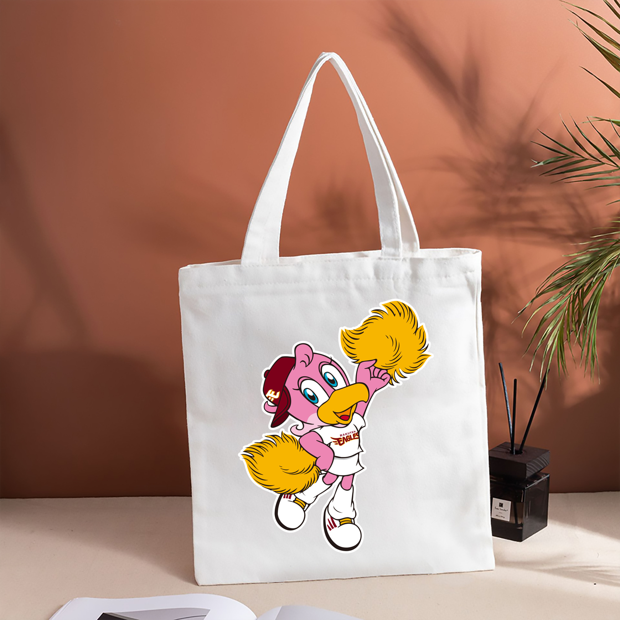 TOHOKU RAKUTEN GOLDEN EAGLES MASCOT CLUTCHENA Logo