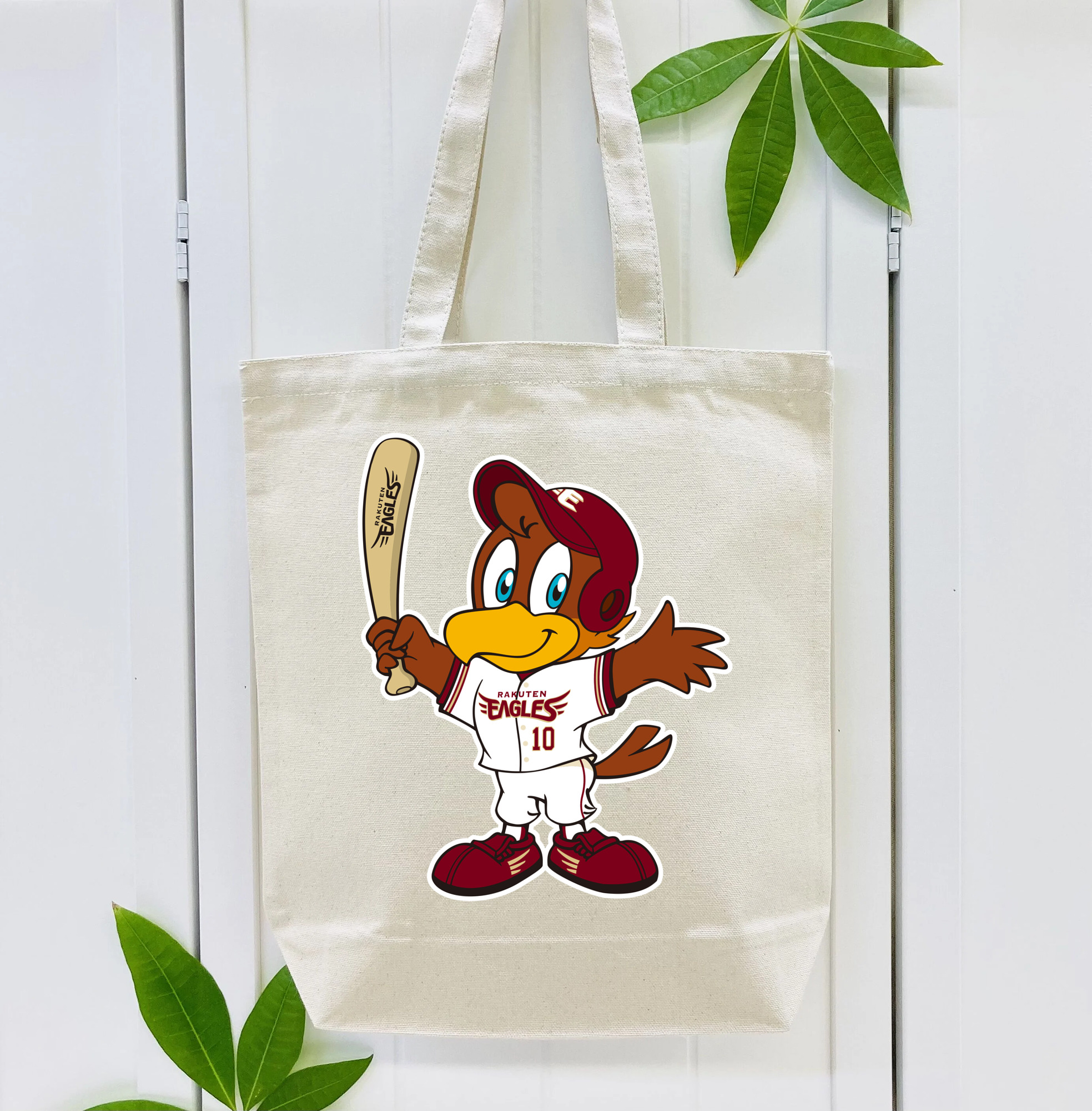 TOHOKU RAKUTEN GOLDEN EAGLES MASCOT CLUTCH 2020 UNIFORM ORIGINAL APPLICATION BACKGROUND Logo