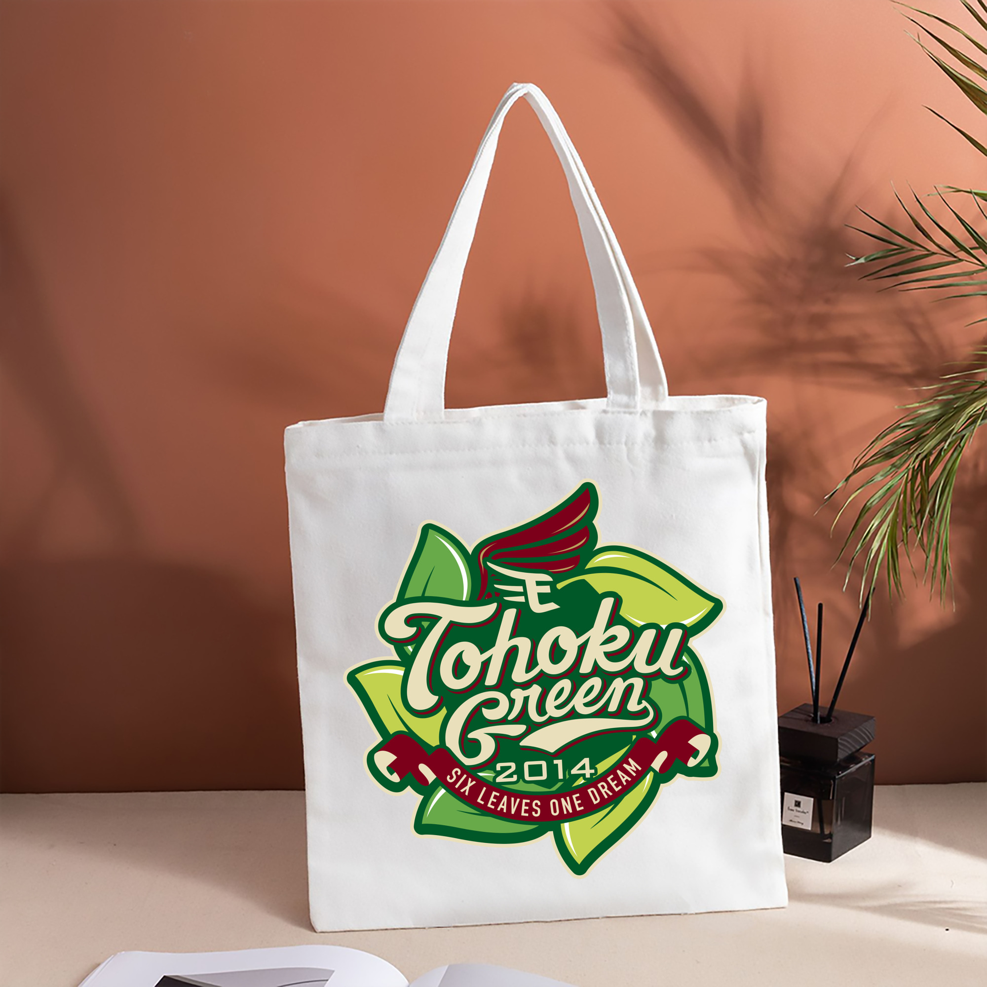 TOHOKU RAKUTEN GOLDEN EAGLES TOHOKU GREEN 2014 EMBLEM Logo