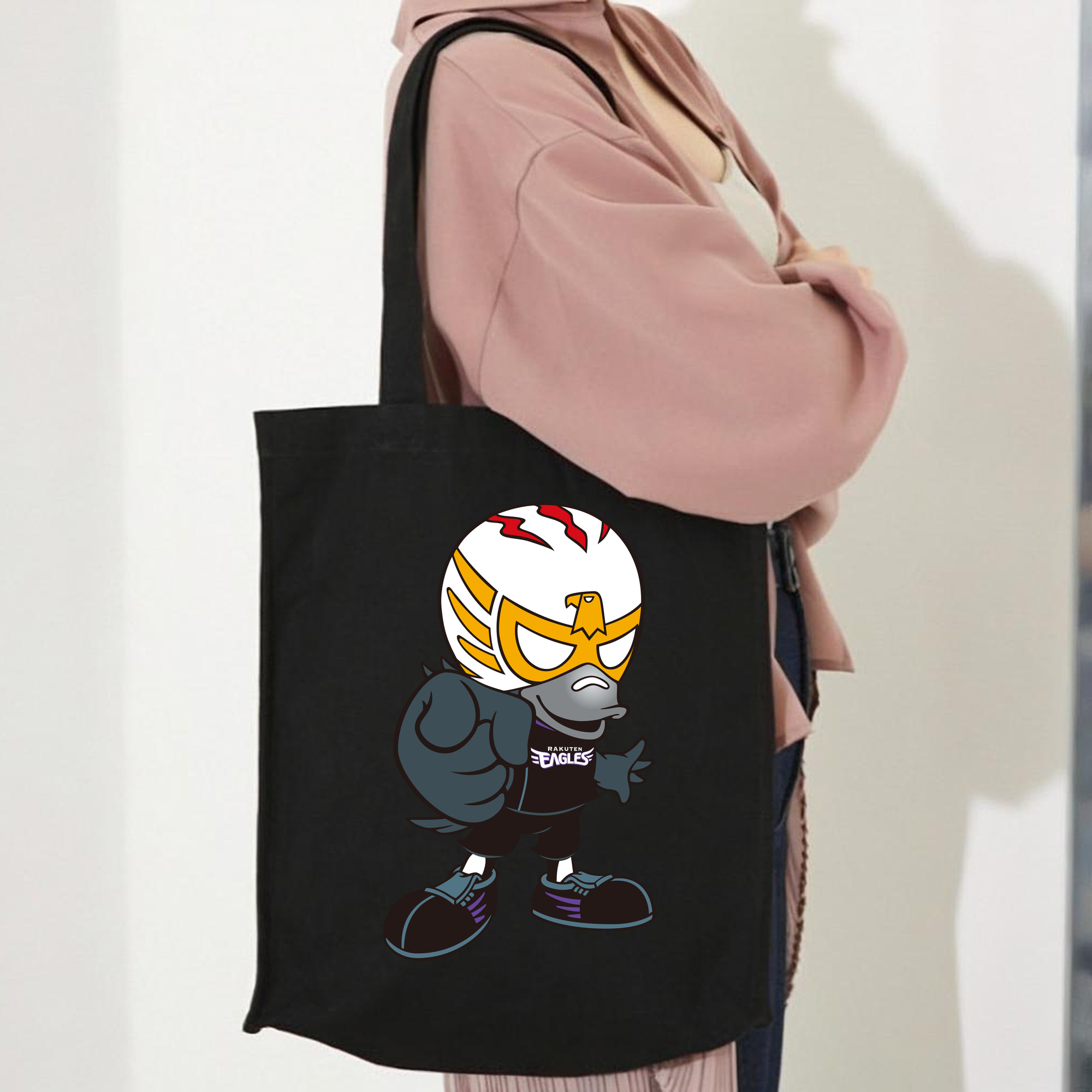 TOHOKU RAKUTEN GOLDEN EAGLES MASCOT MR.CARRASCO Logo