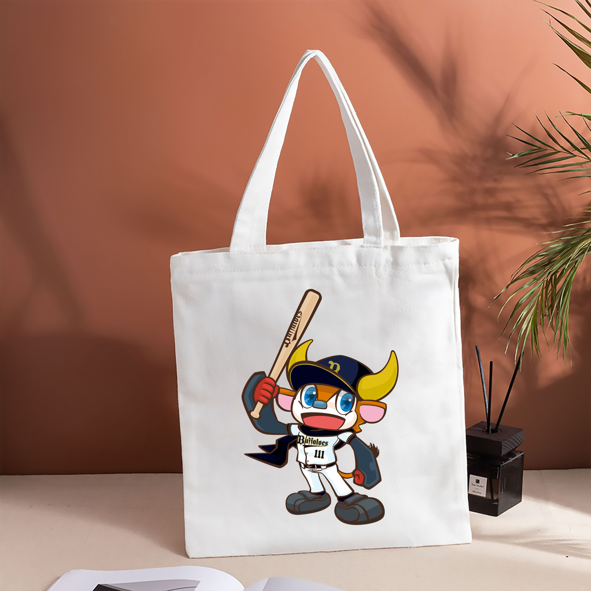 ORIX BUFFALOES MASCOT BUFFALO BULL APPLICATION BAT SYMBOL 2019