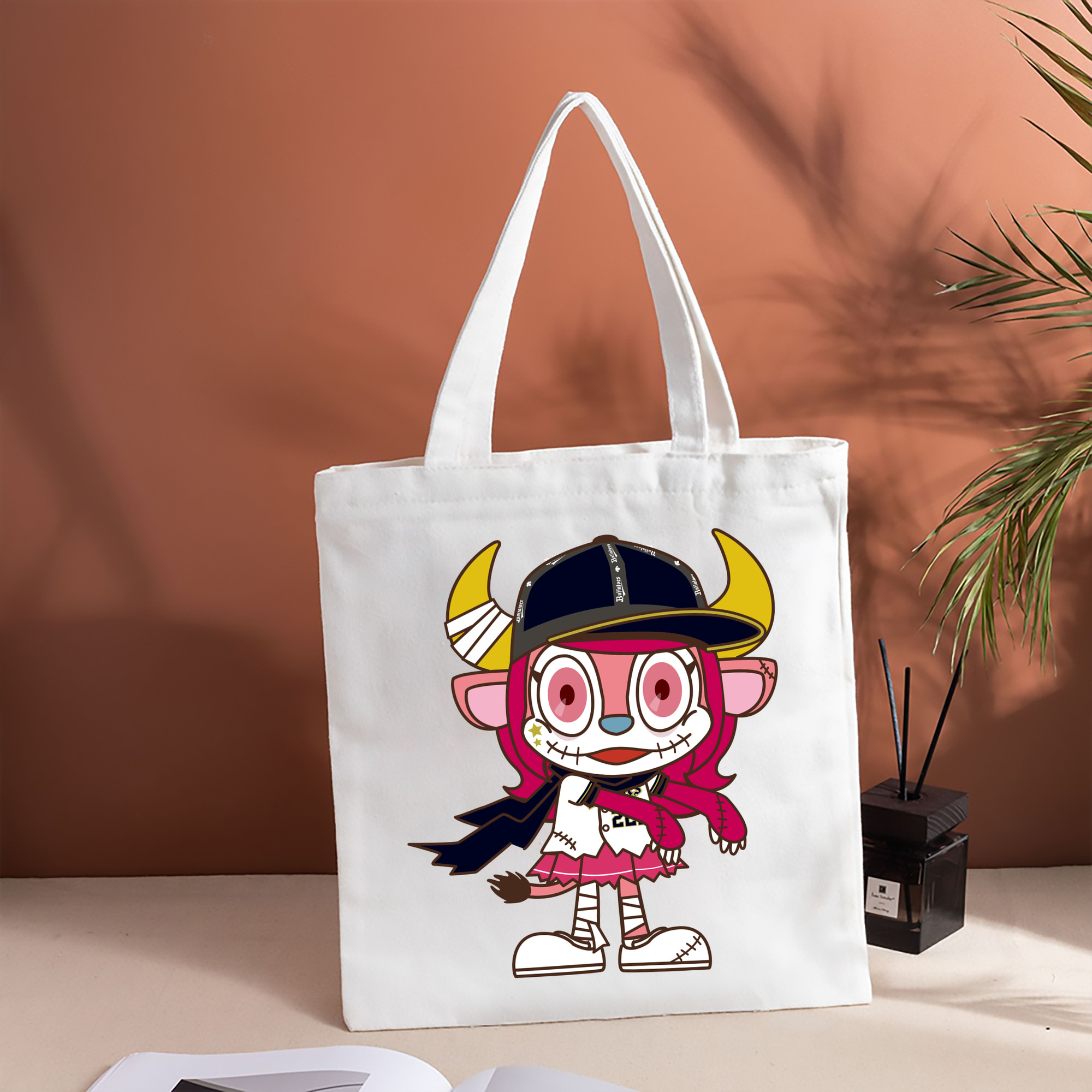 ORIX BUFFALOES MASCOT BUFFALO BELL APPLICATION HALLOWEEN Logo