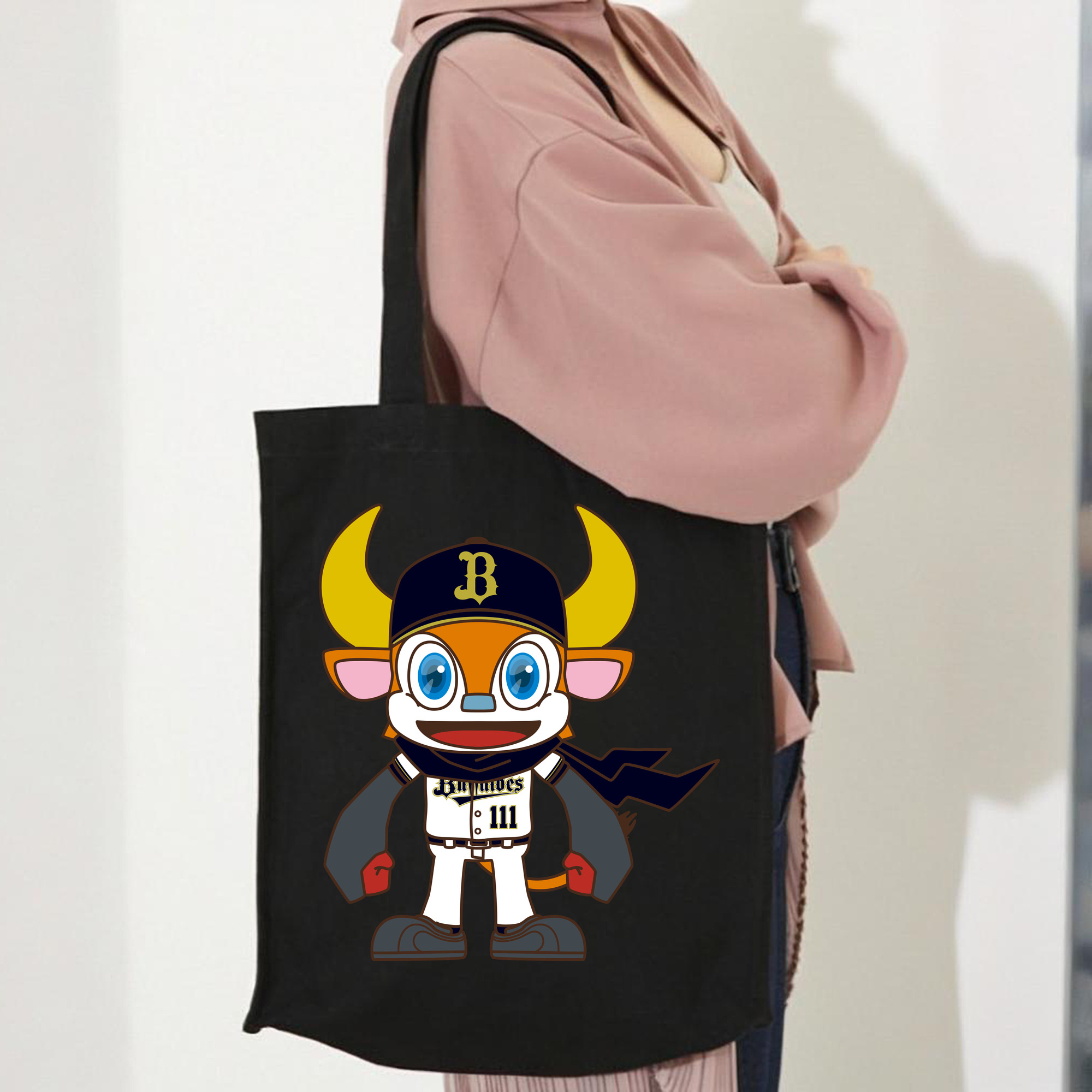 ORIX BUFFALOES MASCOT BUFFALO BULL ORIGINAL SYMBOL 2019 Logo