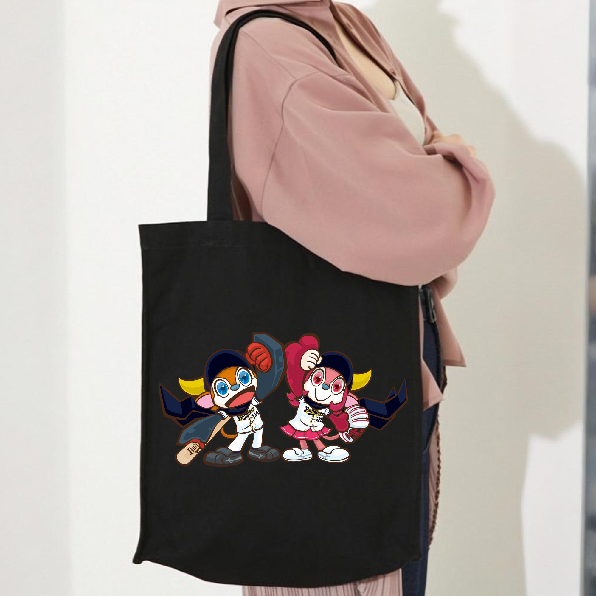 ORIX BUFFALOES MASCOT BUFFALO BULL BUFFALO BELL FIGHTING Logo