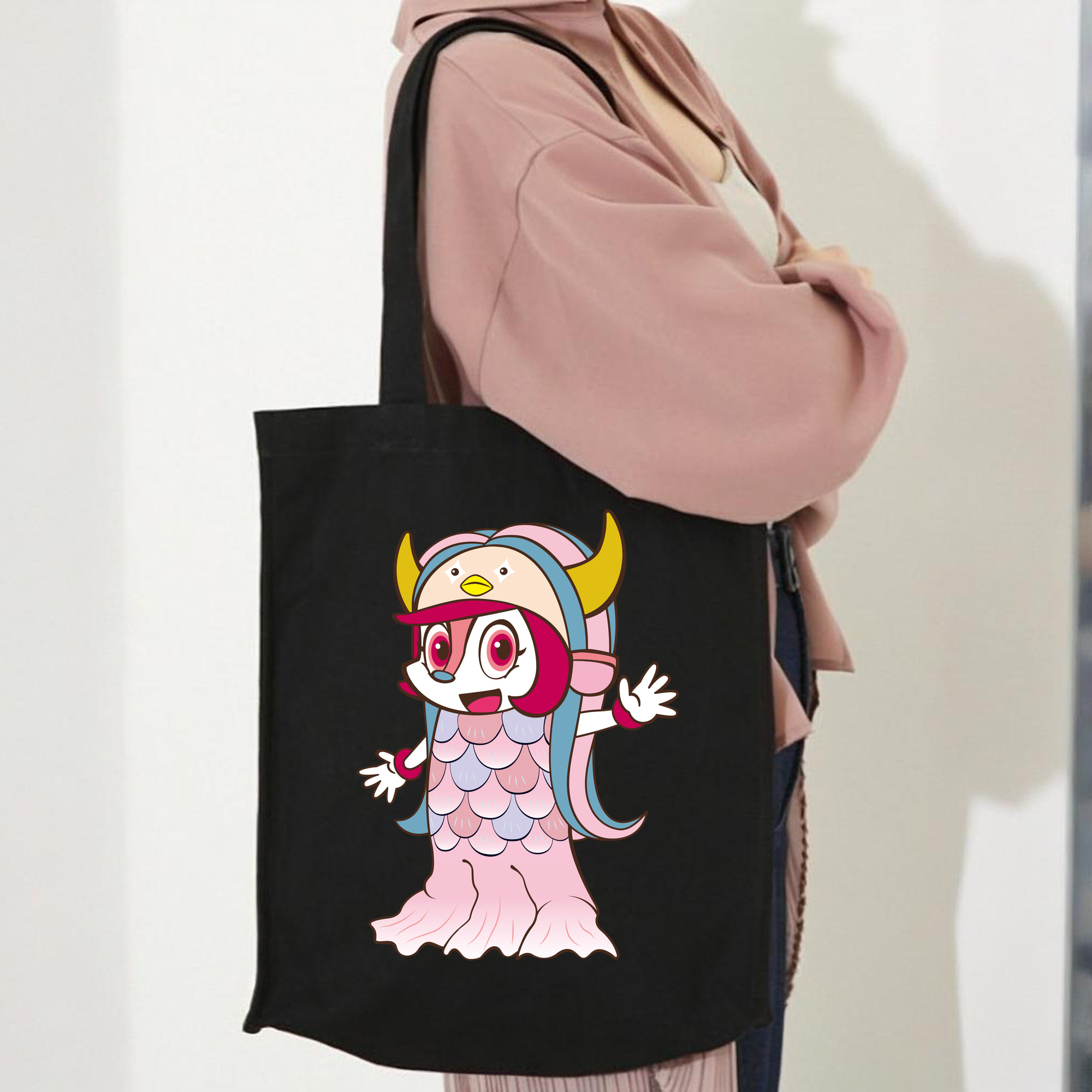 ORIX BUFFALOES MASCOT BUFFALO BELL APPLICATION FISH CLOTHES Logo