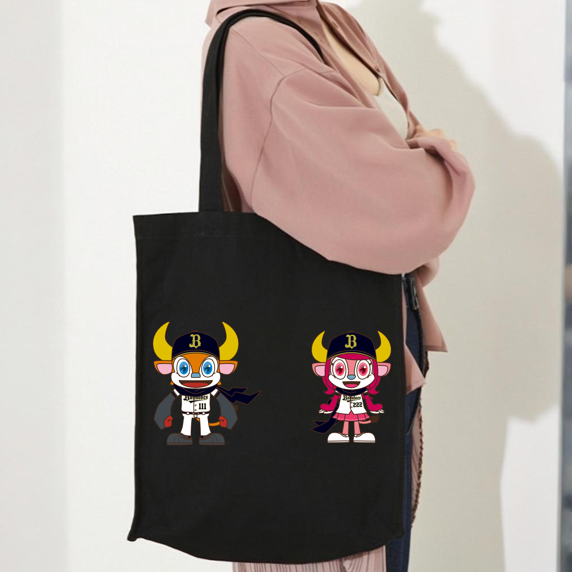 ORIX BUFFALOES MASCOT BUFFALO BULL BUFFALO BELL ORIGINAL SYMBOL 2019 Logo