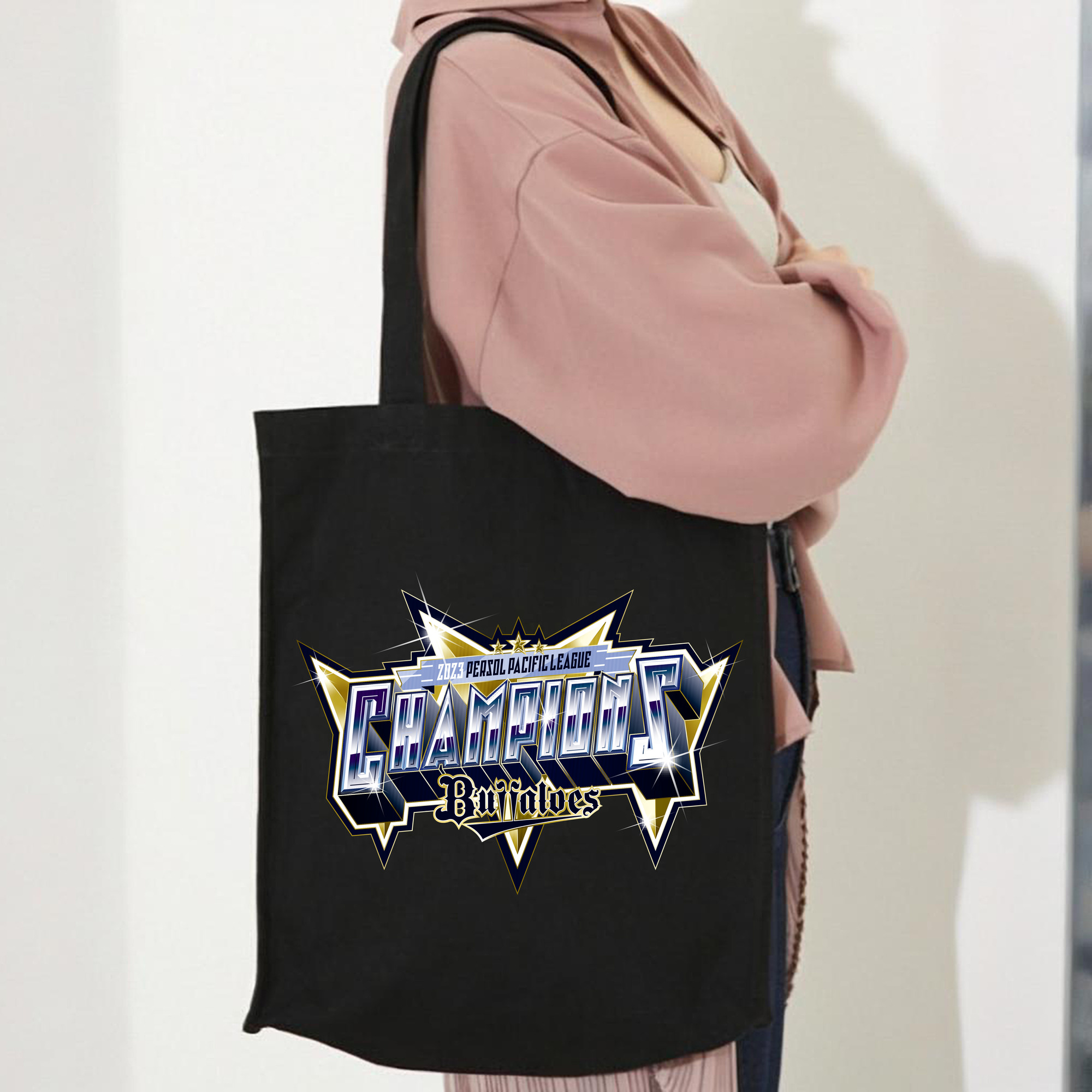 ORIX BUFFALOES 2023 PERSOL PACIFIC LEAGUE CHAMPIONS EMBLEM Logo Vector