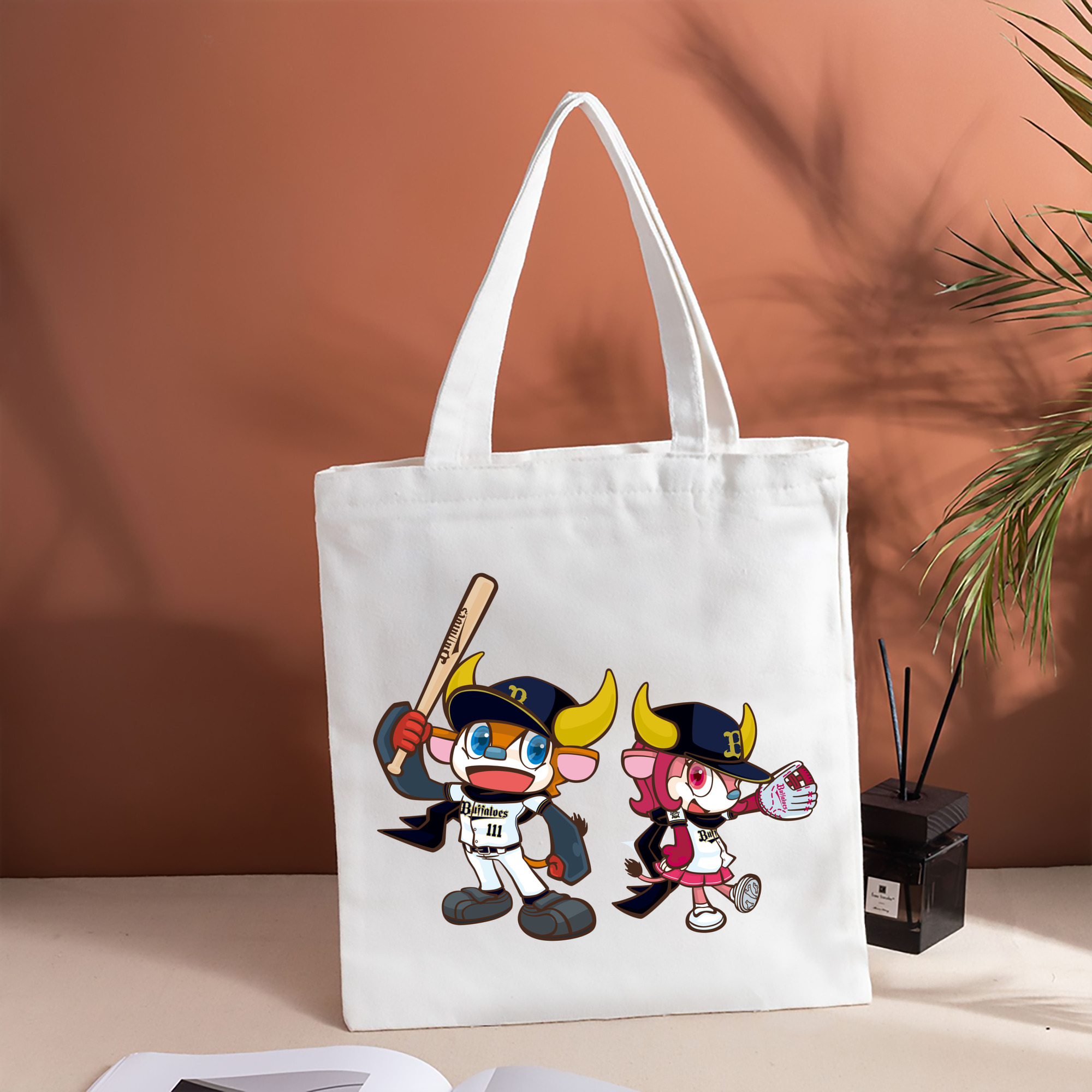 ORIX BUFFALOES MASCOT BUFFALO BULL BUFFALO BELL APPLICATION BAT GLOVE SYMBOL 2019 Logo