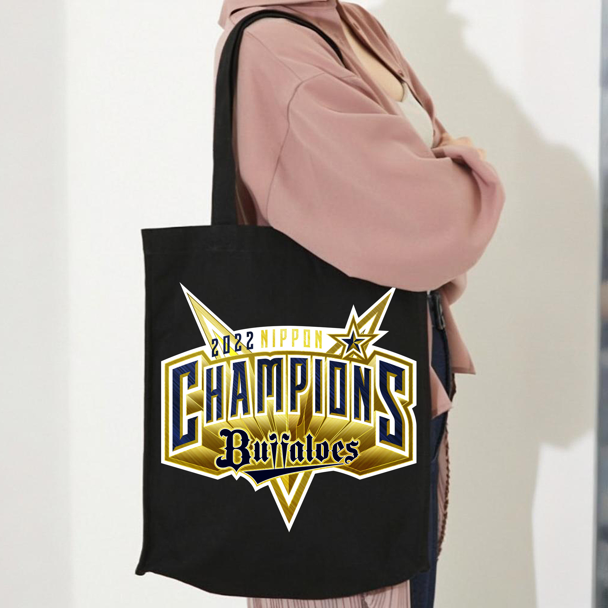 ORIX BUFFALOES NIPPON CHAMPIONS 2022 EMBLEM Logo