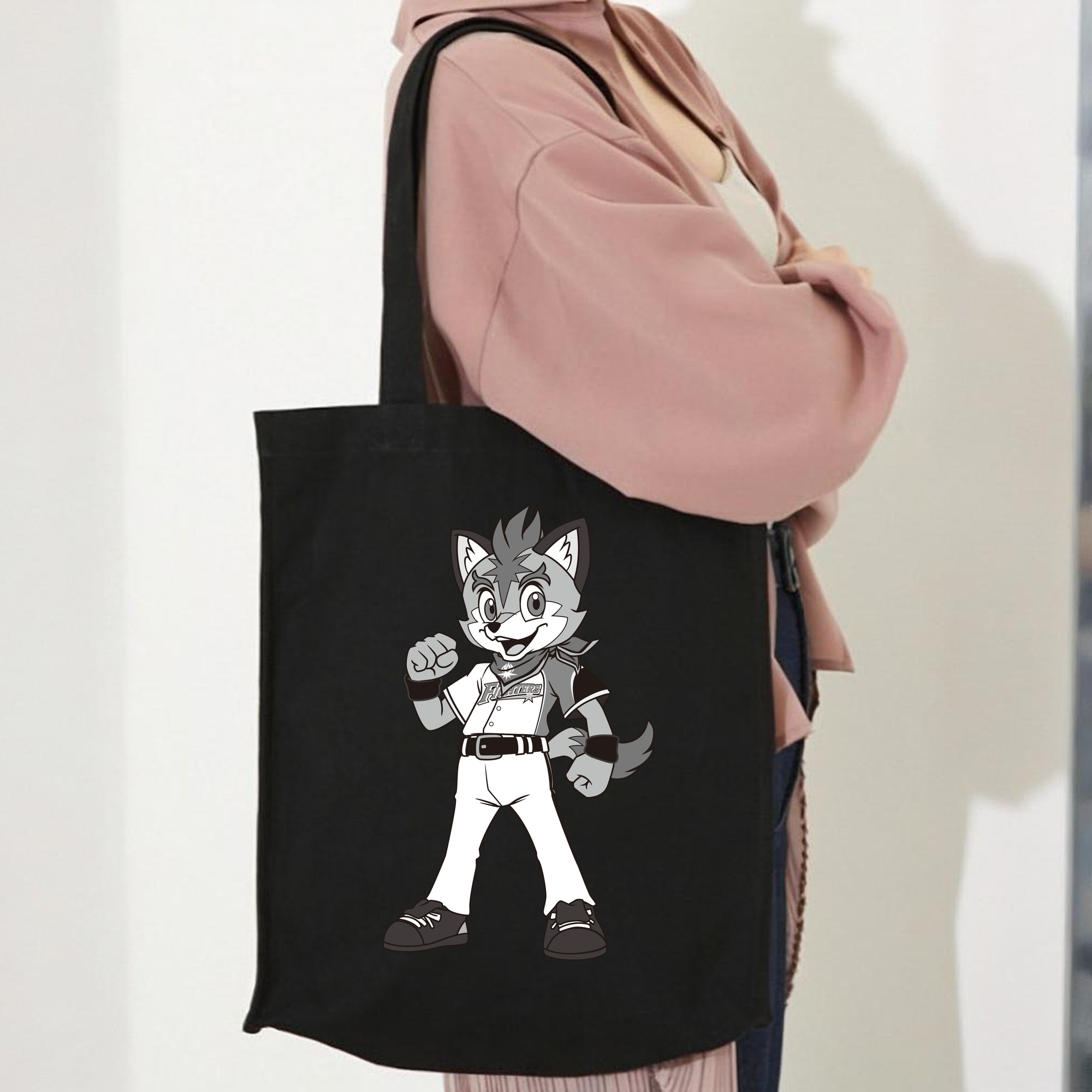 HOKKAIDO NIPPON-HAM FIGHTERS MASCOT FREP THE FOX Logo