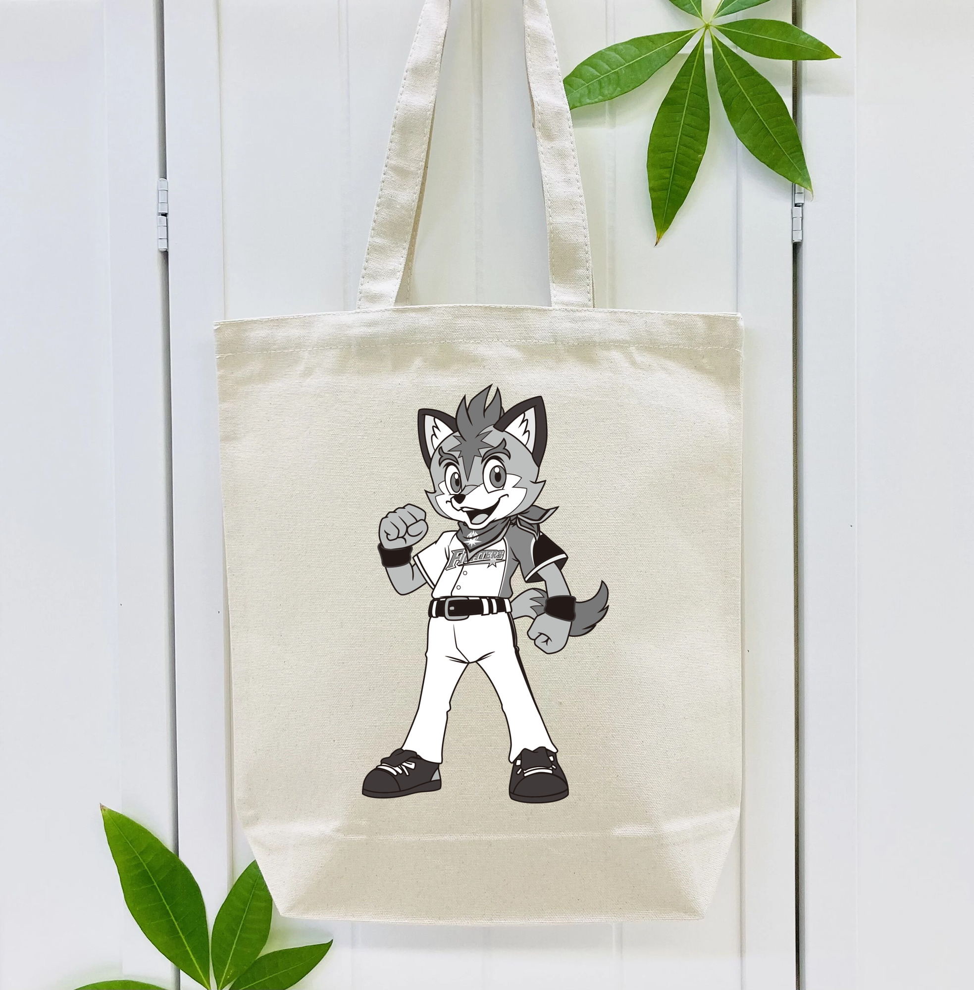 HOKKAIDO NIPPON-HAM FIGHTERS MASCOT FREP THE FOX Logo