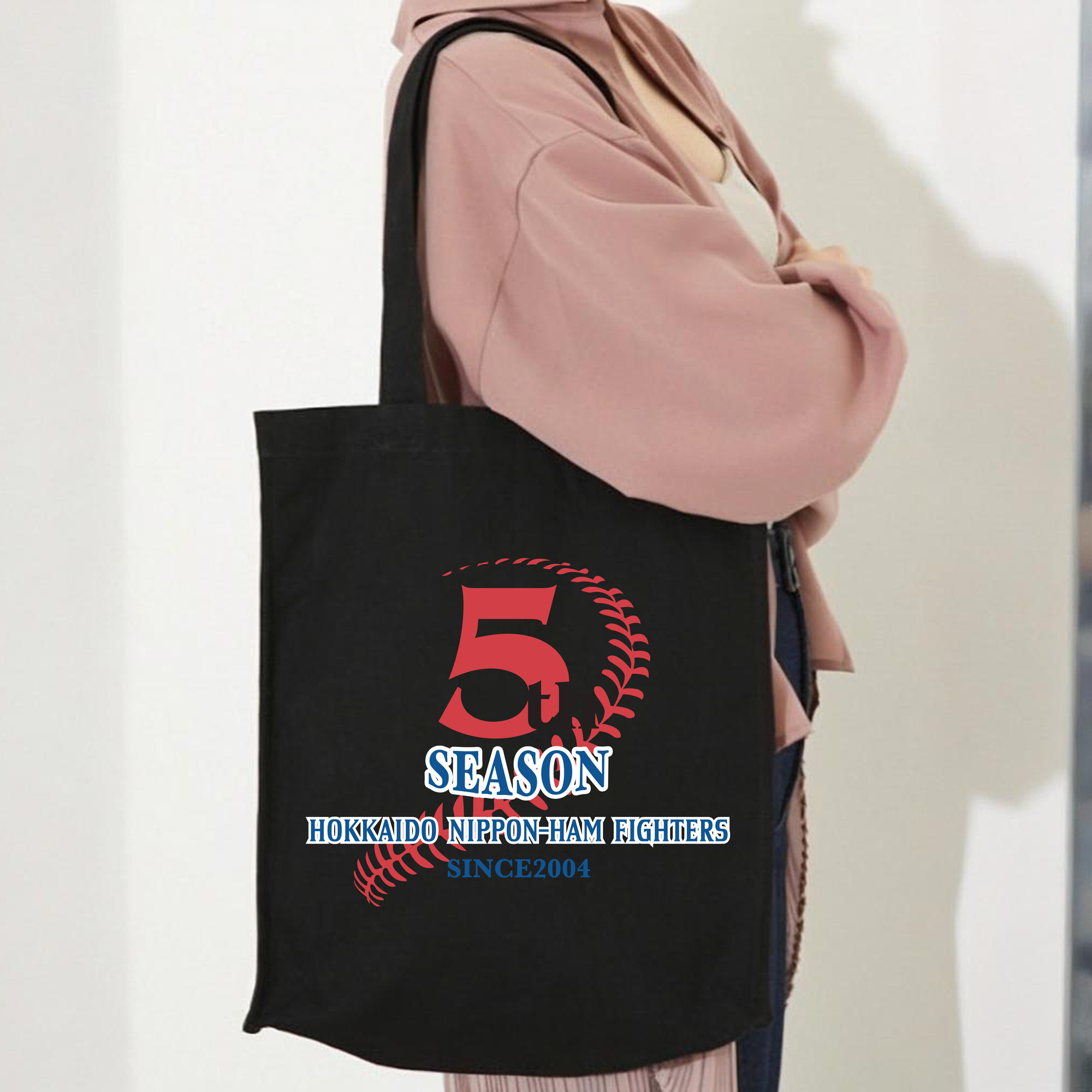 HOKKAIDO NIPPON-HAM FIGHTERS HOKKAIDO 5TH ANNIVERSARY Logo