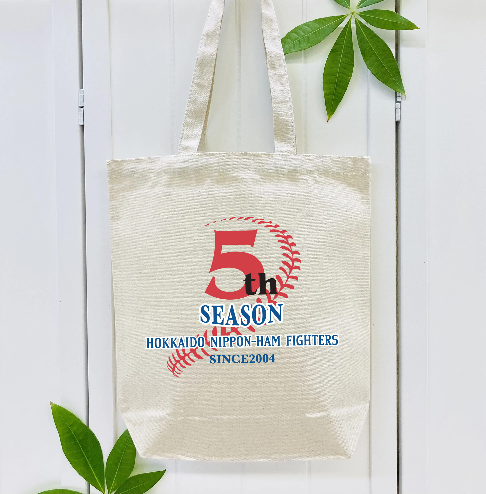 HOKKAIDO NIPPON-HAM FIGHTERS HOKKAIDO 5TH ANNIVERSARY Logo