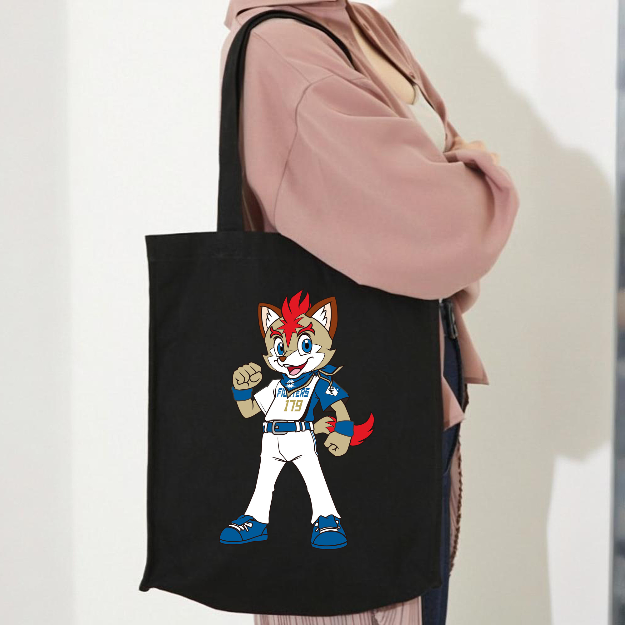 HOKKAIDO NIPPON-HAM FIGHTERS MASCOT FREP THE FOX ORIGINAL 2022 Logo