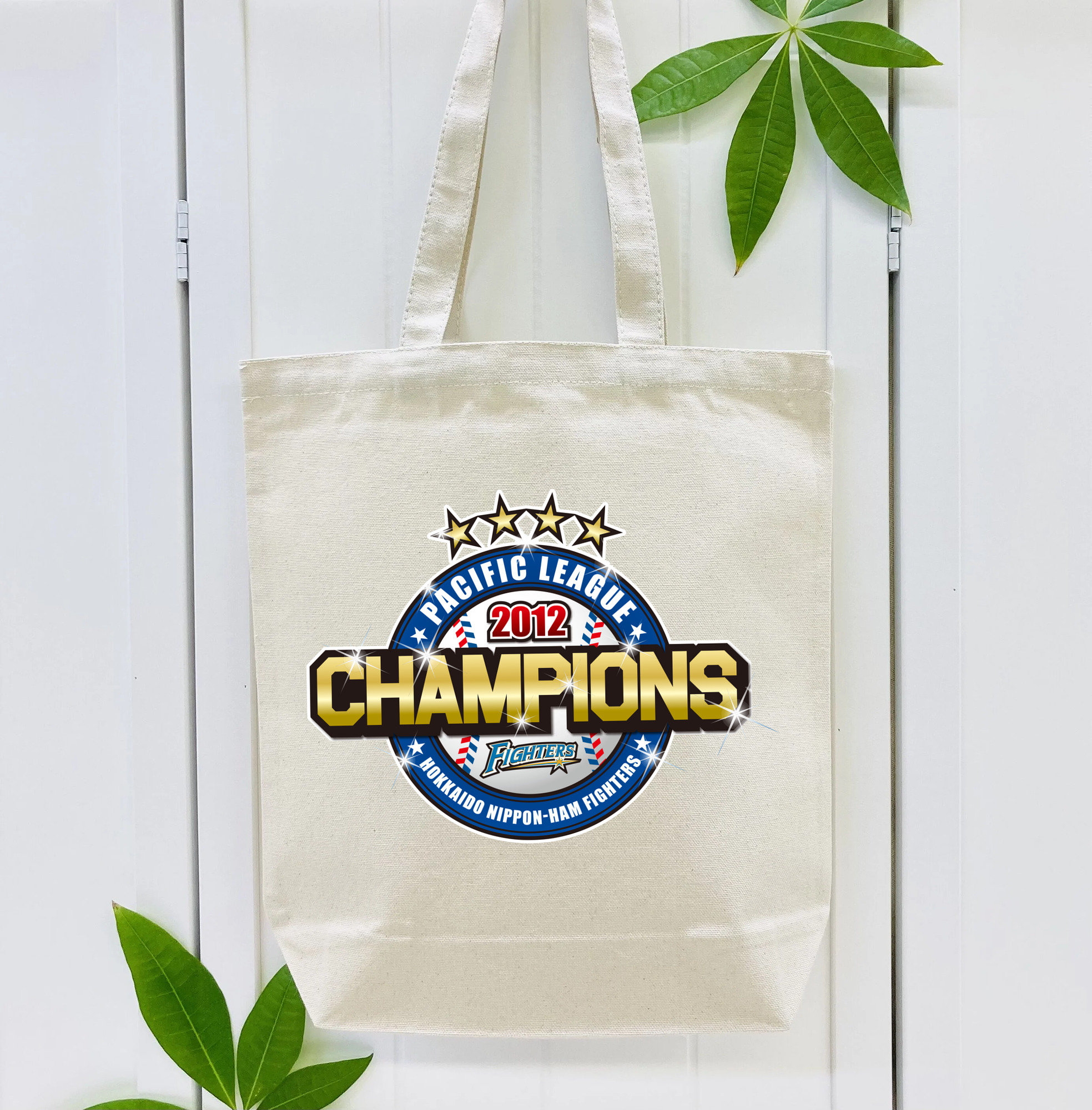 HOKKAIDO NIPPON-HAM FIGHTERS 2012 PACIFIC LEAGUE CHAMPIONS EMBLEM Logo