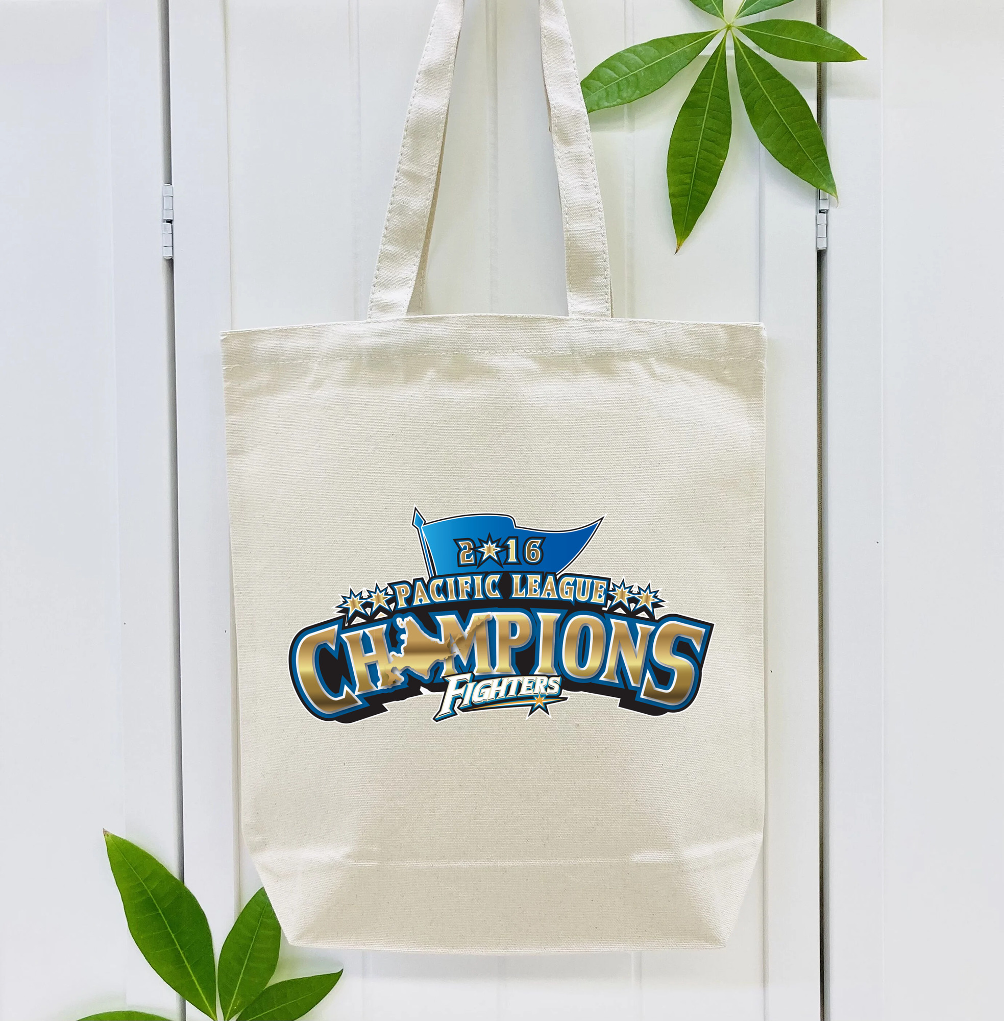 HOKKAIDO NIPPON-HAM FIGHTERS 2016 PACIFIC LEAGUE CHAMPIONS EMBLEM Logo