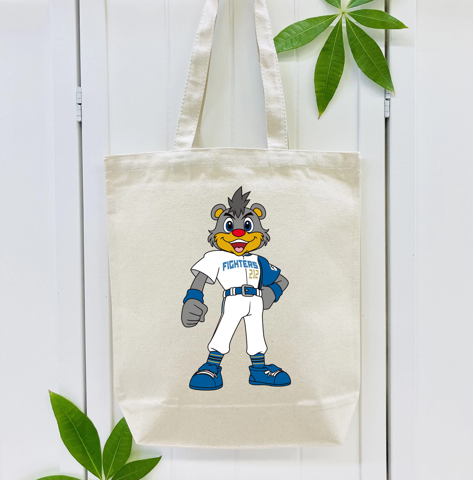 HOKKAIDO NIPPON-HAM FIGHTERS MASCOT BRISKY THE BEAR 2022 Logo