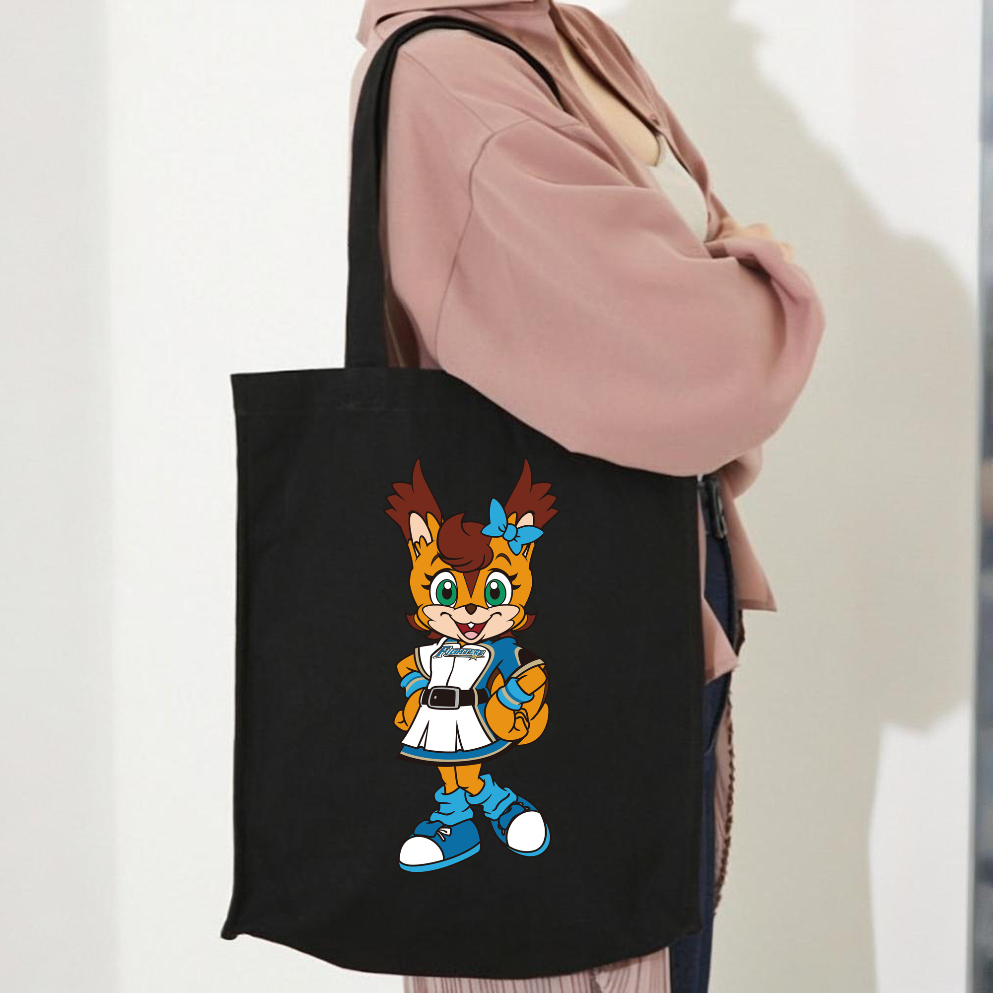 HOKKAIDO NIPPON-HAM FIGHTERS MASCOT POLLY POLARIS Logo