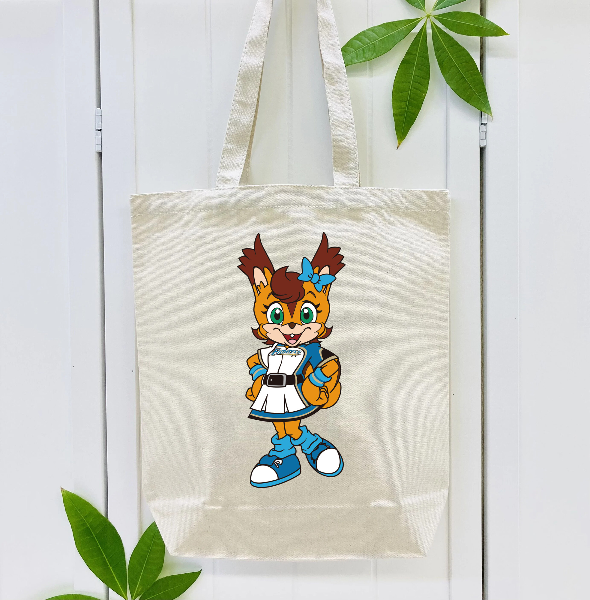 HOKKAIDO NIPPON-HAM FIGHTERS MASCOT POLLY POLARIS Logo