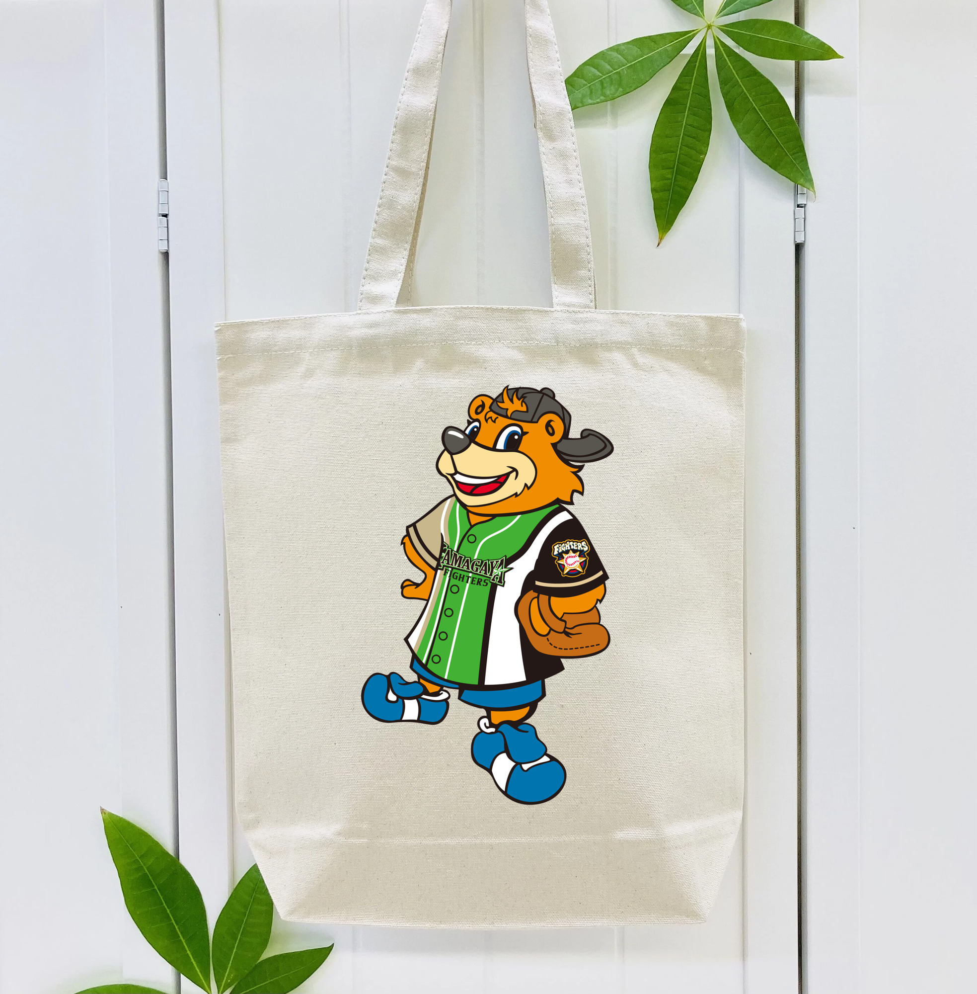 HOKKAIDO NIPPON-HAM FIGHTERS CUBBY THE BEAR KAMAGAYA FIGHTERS Logo 1