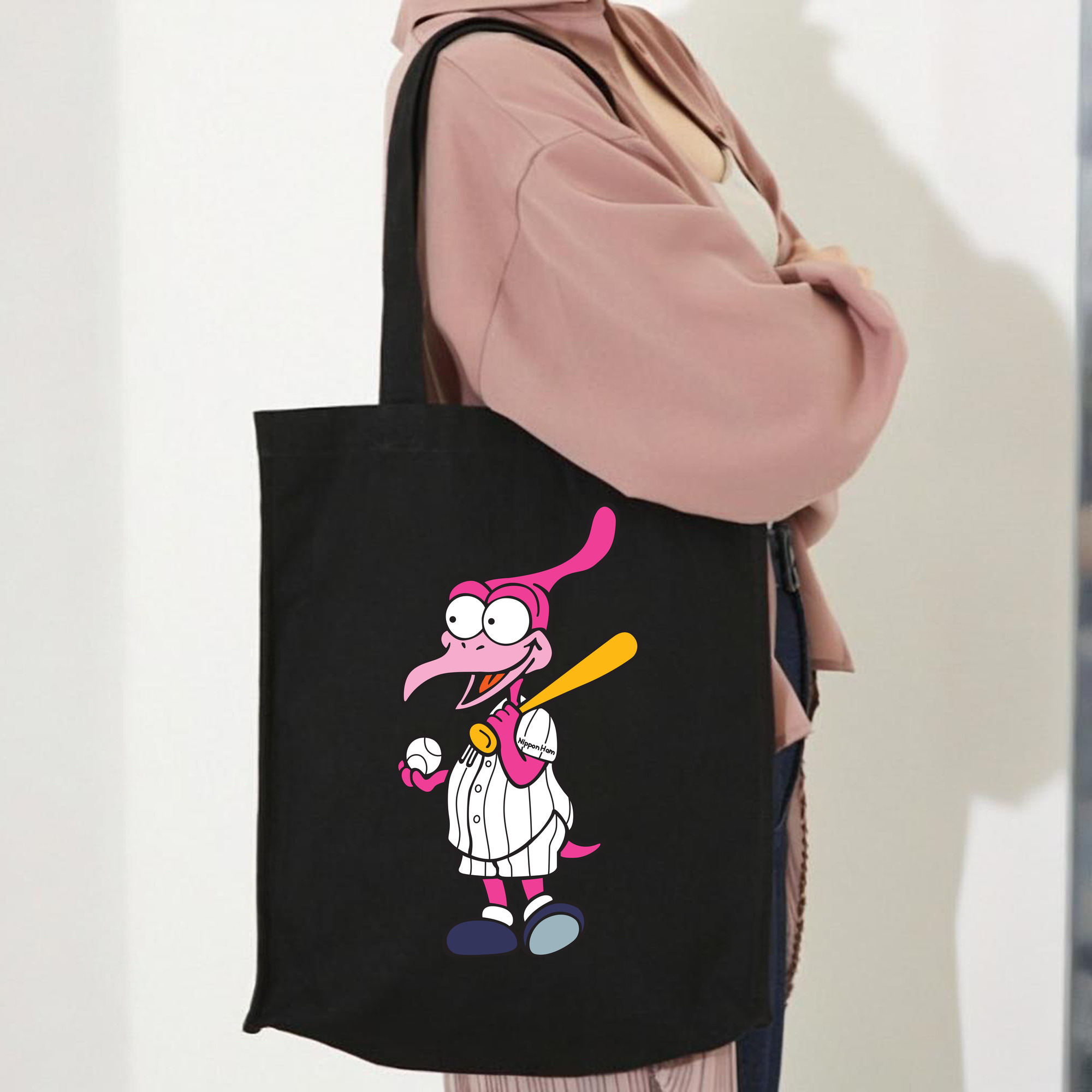 NIPPON-HAM FIGHTERS MASCOT FIGHTY ORIGINAL Logo